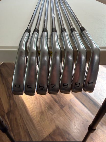 TaylorMade 2024 P7CB Iron Set 4-PW Project X Rifle 6.5 Extra Stiff Flex NICE — photo 5