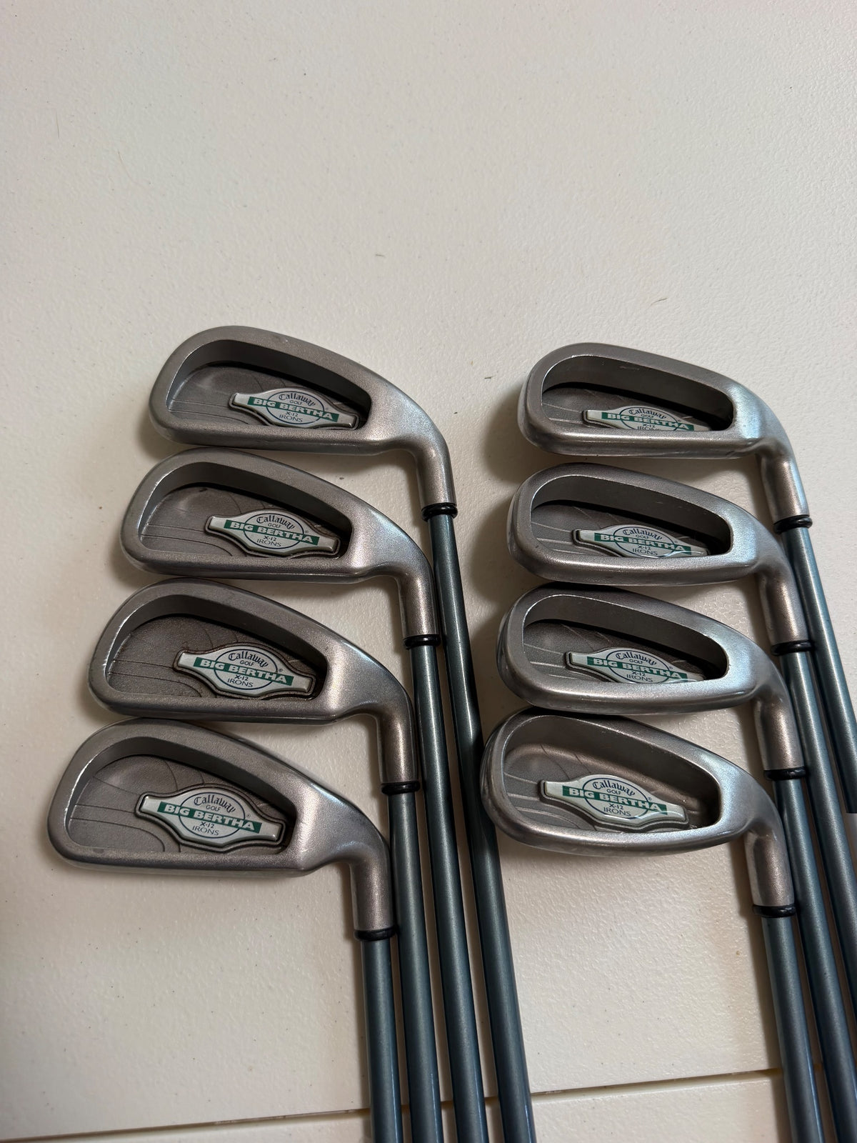 Callaway X-12 Iron Set 3-PW Ladies Gems Ladies Flex NICE