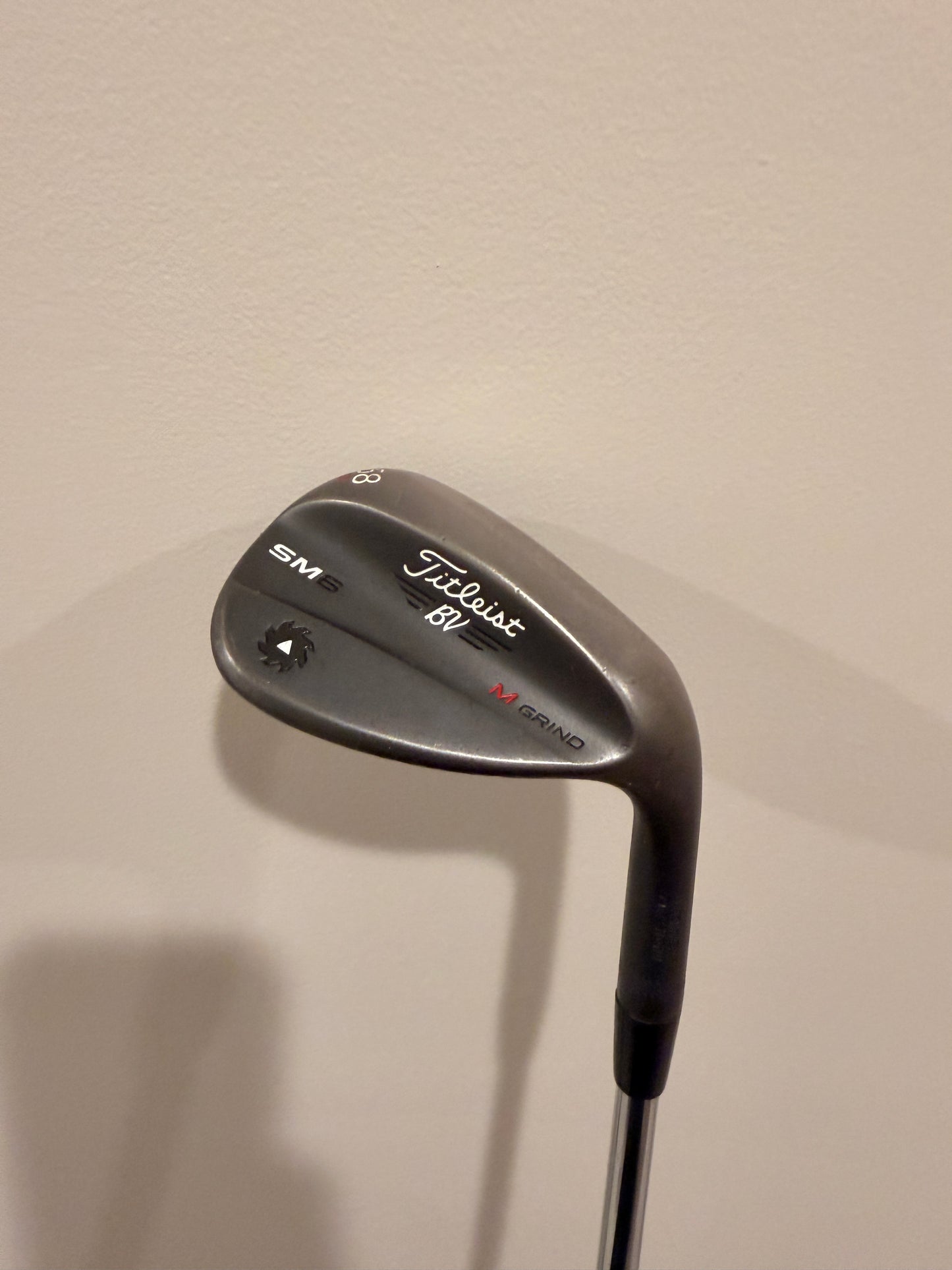 Photo of Titleist Vokey SM6 Jet Black Wedge 58° Wedge Flex Stock