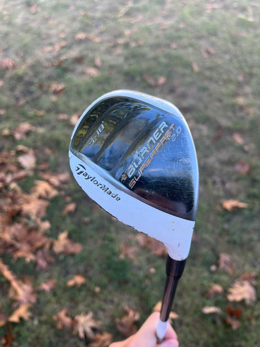 Taylormade Burner Superfast 2.0 3 Hybrid 18° Reax 60 Stiff Flex 40.75″