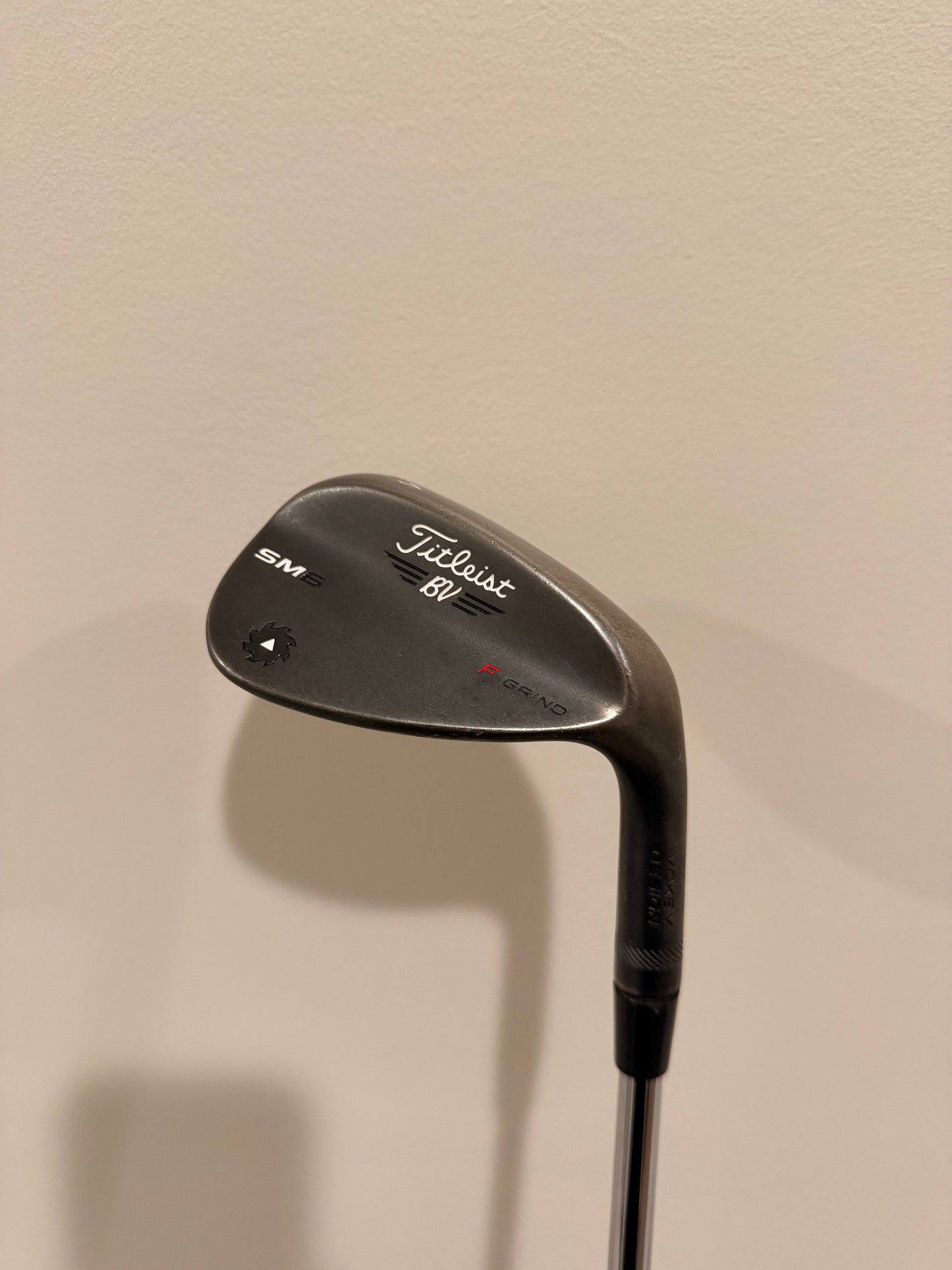 Photo of Titleist Vokey SM6 Jet Black Wedge 54° Wedge Flex Stock