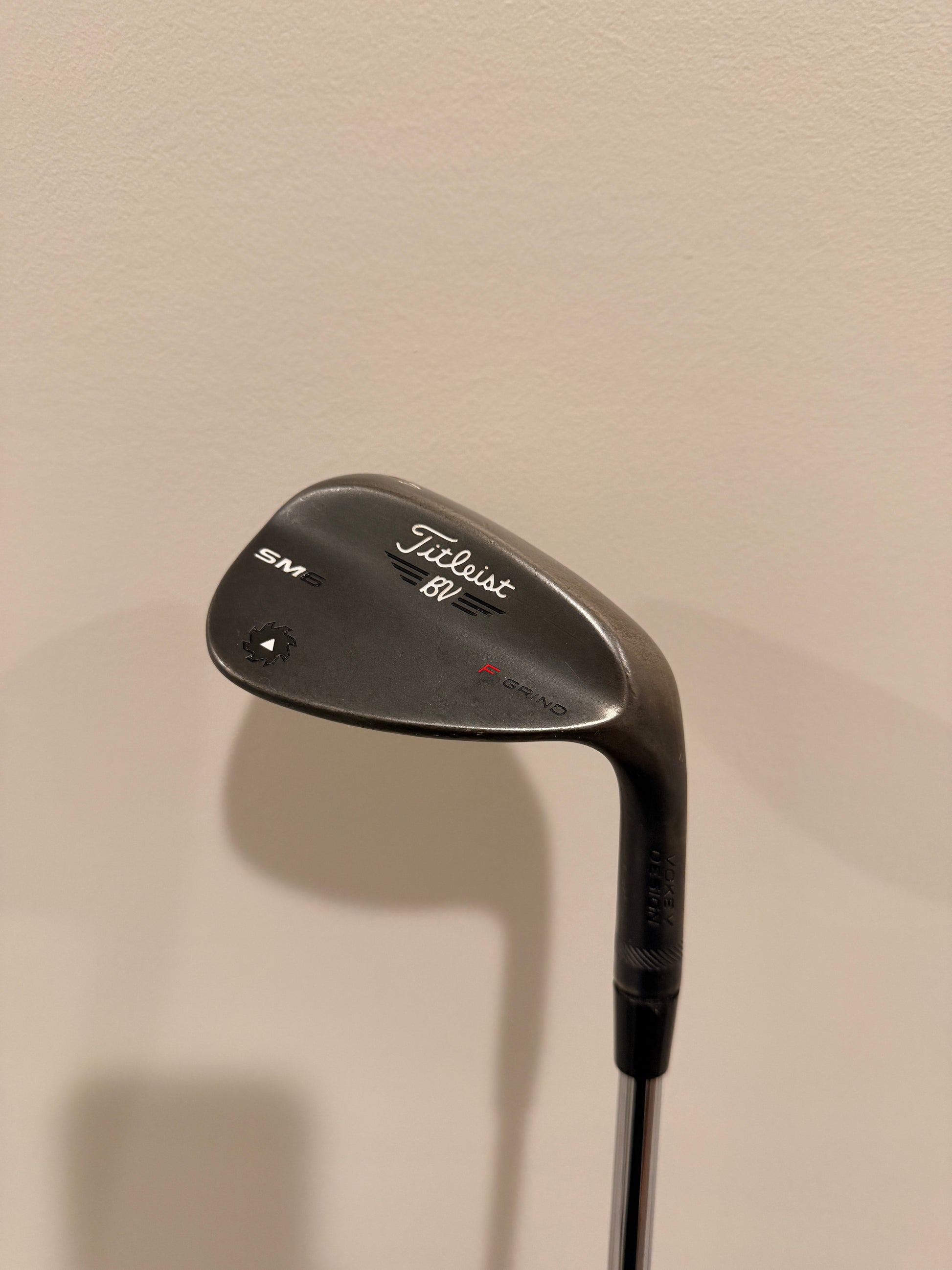 Photo of Titleist Vokey SM6 Jet Black Wedge 54° Wedge Flex Stock