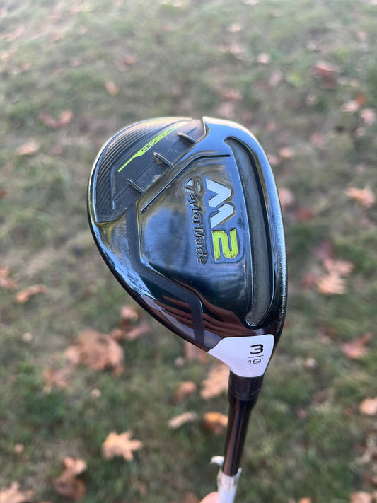 Taylormade M2 3 Hybrid 19° Reax 65 Regular Flex 40.25″ NICE