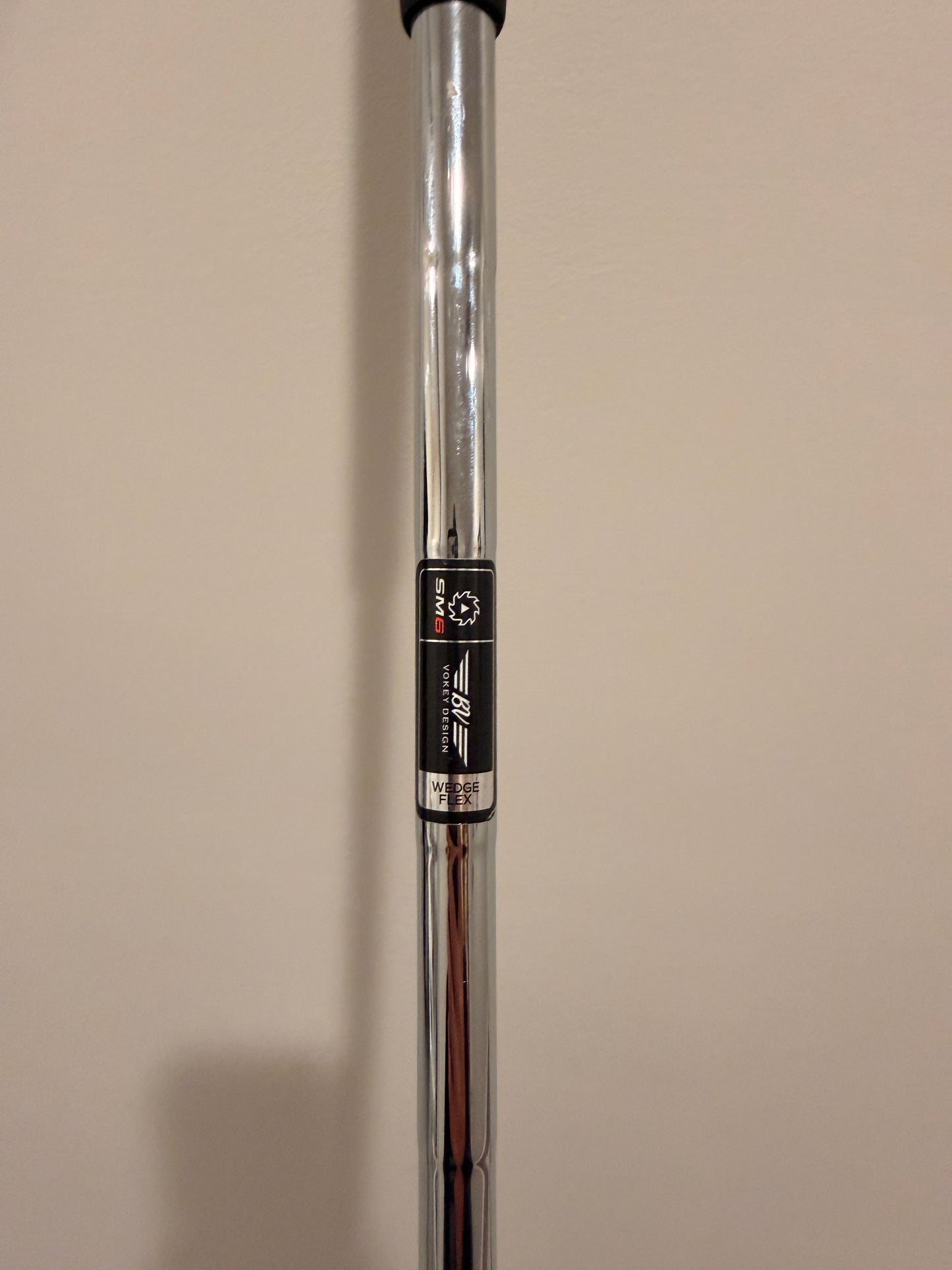 Photo of Titleist Vokey SM6 Jet Black Wedge 54° Wedge Flex Stock