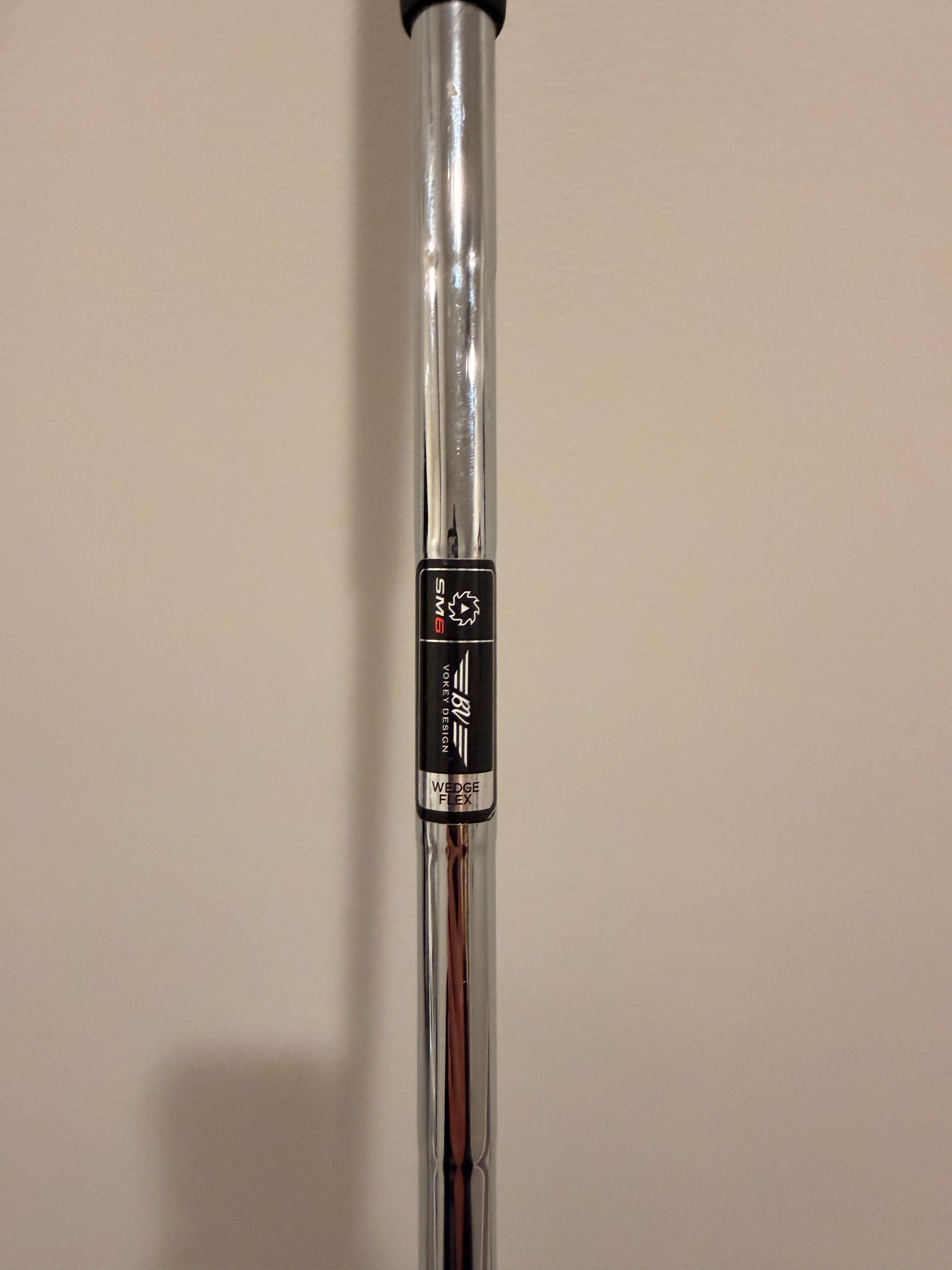 Photo of Titleist Vokey SM6 Jet Black Wedge 54° Wedge Flex Stock