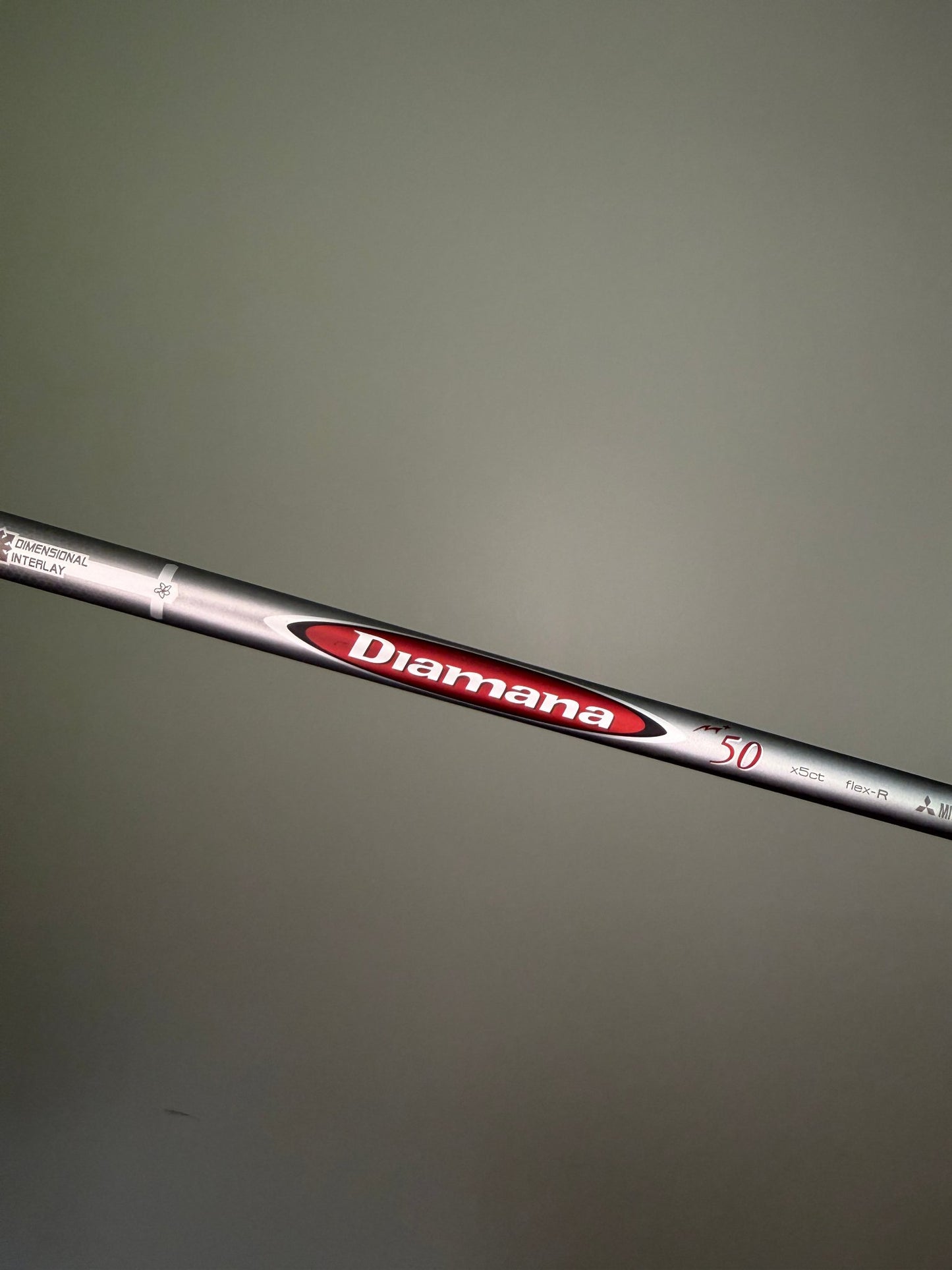 Mitsubishi Diamana M+ 50 Regular Flex Driver Shaft Titleist Tip 43.88"