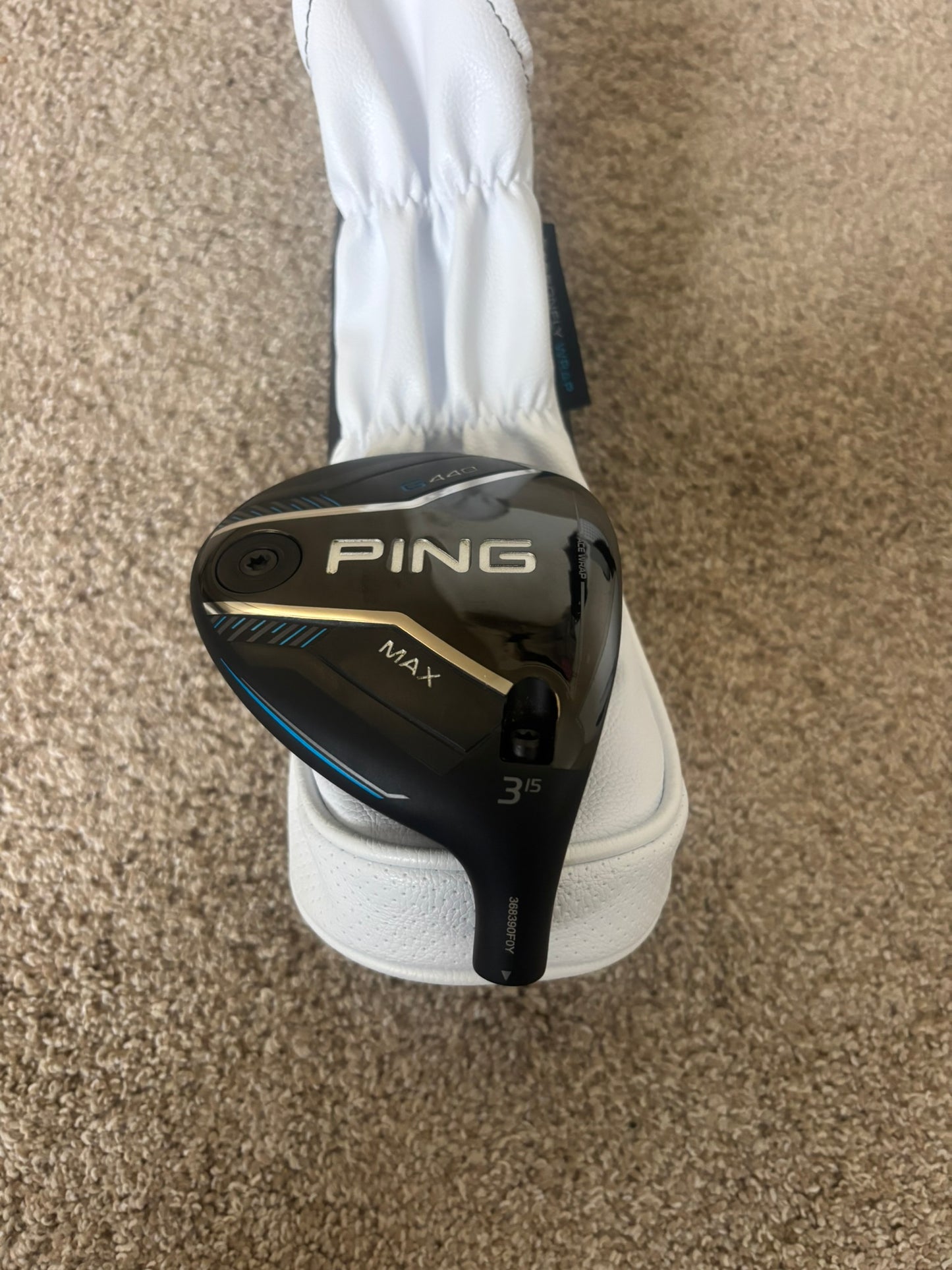 Ping G440 Max 3-Wood 15° +HC Head Only MINT
