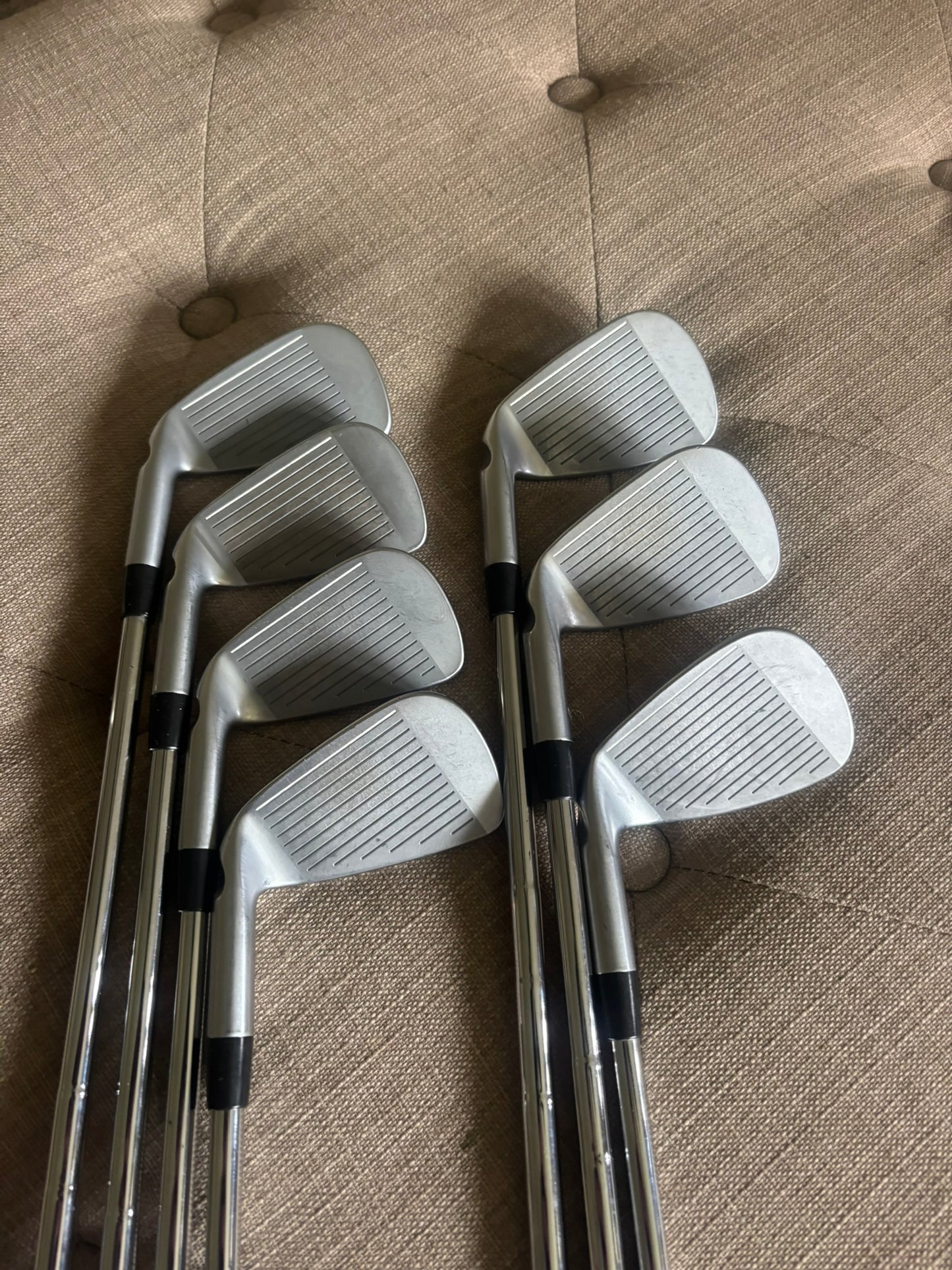 Ping S55 Iron Set 4-PW Orange Dot Z-Z65 Stiff Flex STD NICE