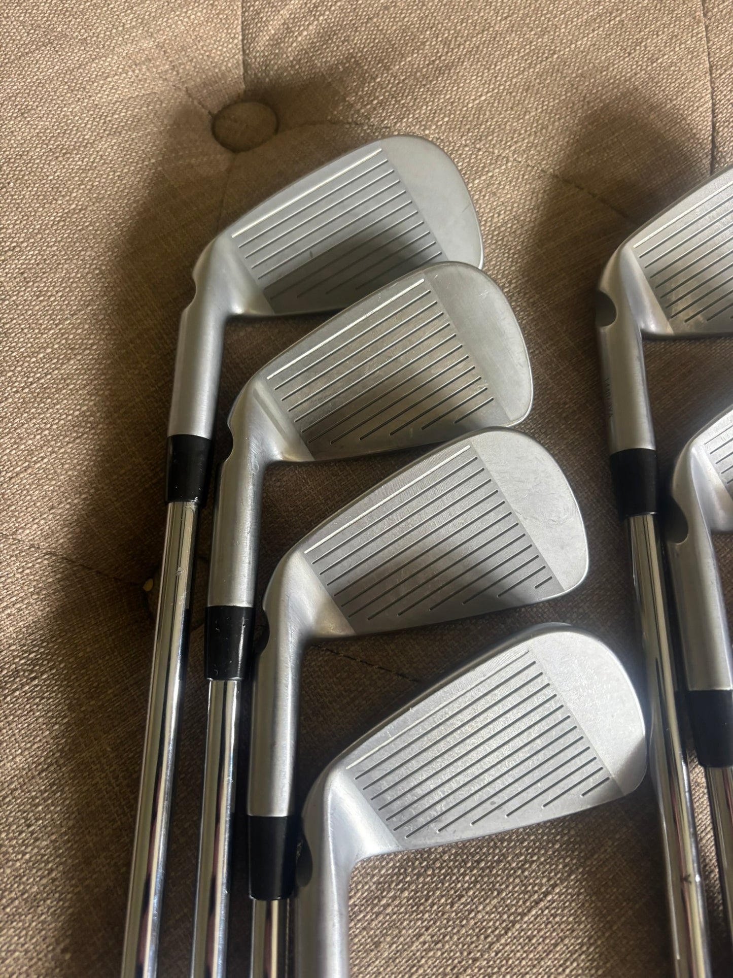 Ping S55 Iron Set 4-PW Orange Dot Z-Z65 Stiff Flex STD NICE