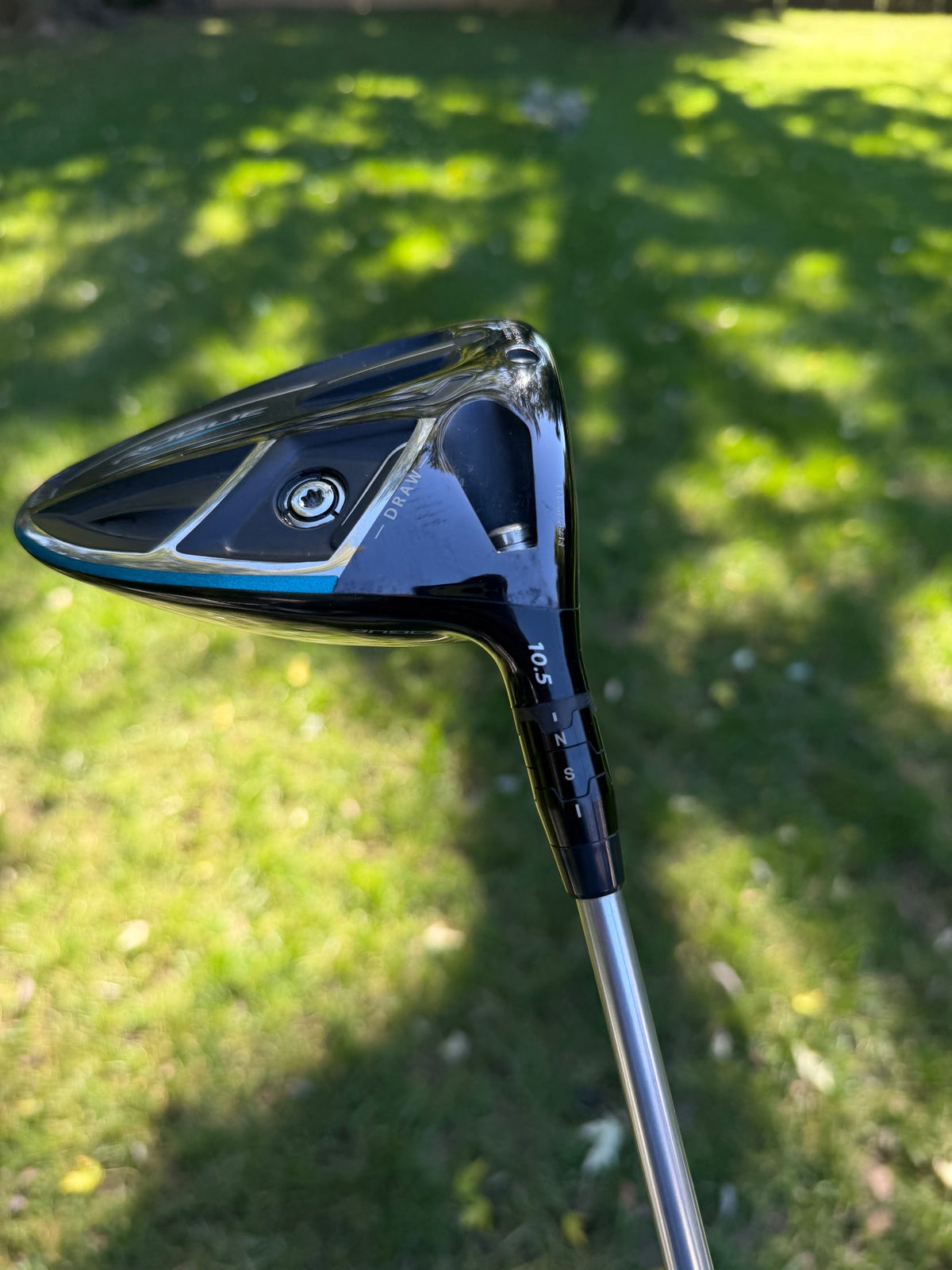 Callaway Rogue Draw Driver 10.5° Quaranta Blue Senior Flex 45" NICE — photo 4
