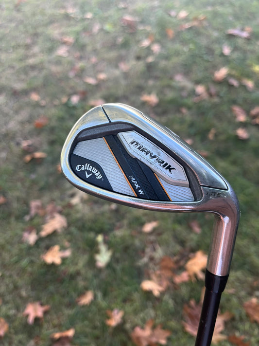 Callaway Mavrik Max Womens Lite Pitching Wedge Helium 40 Ladies Flex 33.75″ NICE