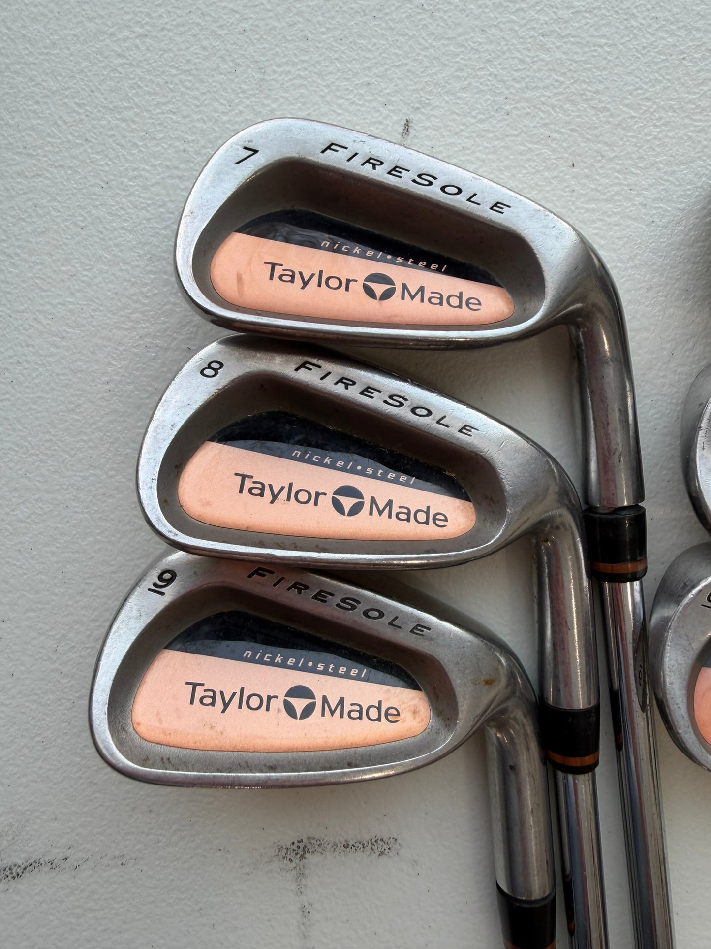 Photo of Taylormade Firesole Iron Set Regular Flex Rifle R-80