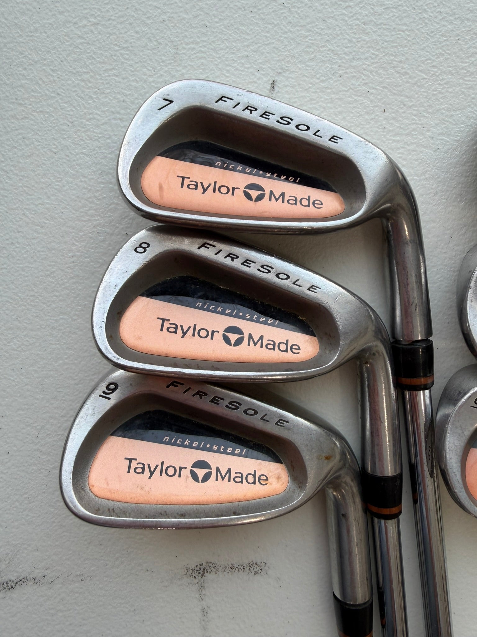 Photo of Taylormade Firesole Iron Set Regular Flex Rifle R-80