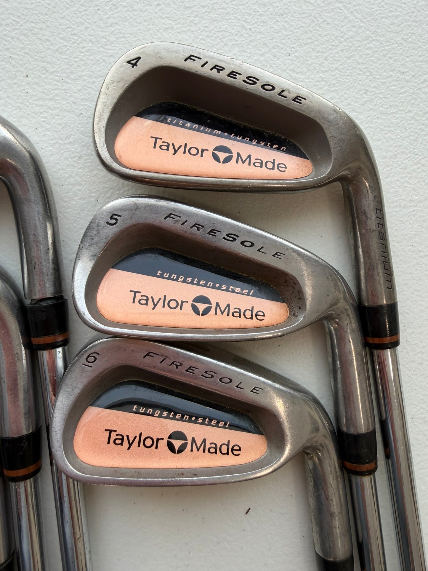 Photo of Taylormade Firesole Iron Set Regular Flex Rifle R-80