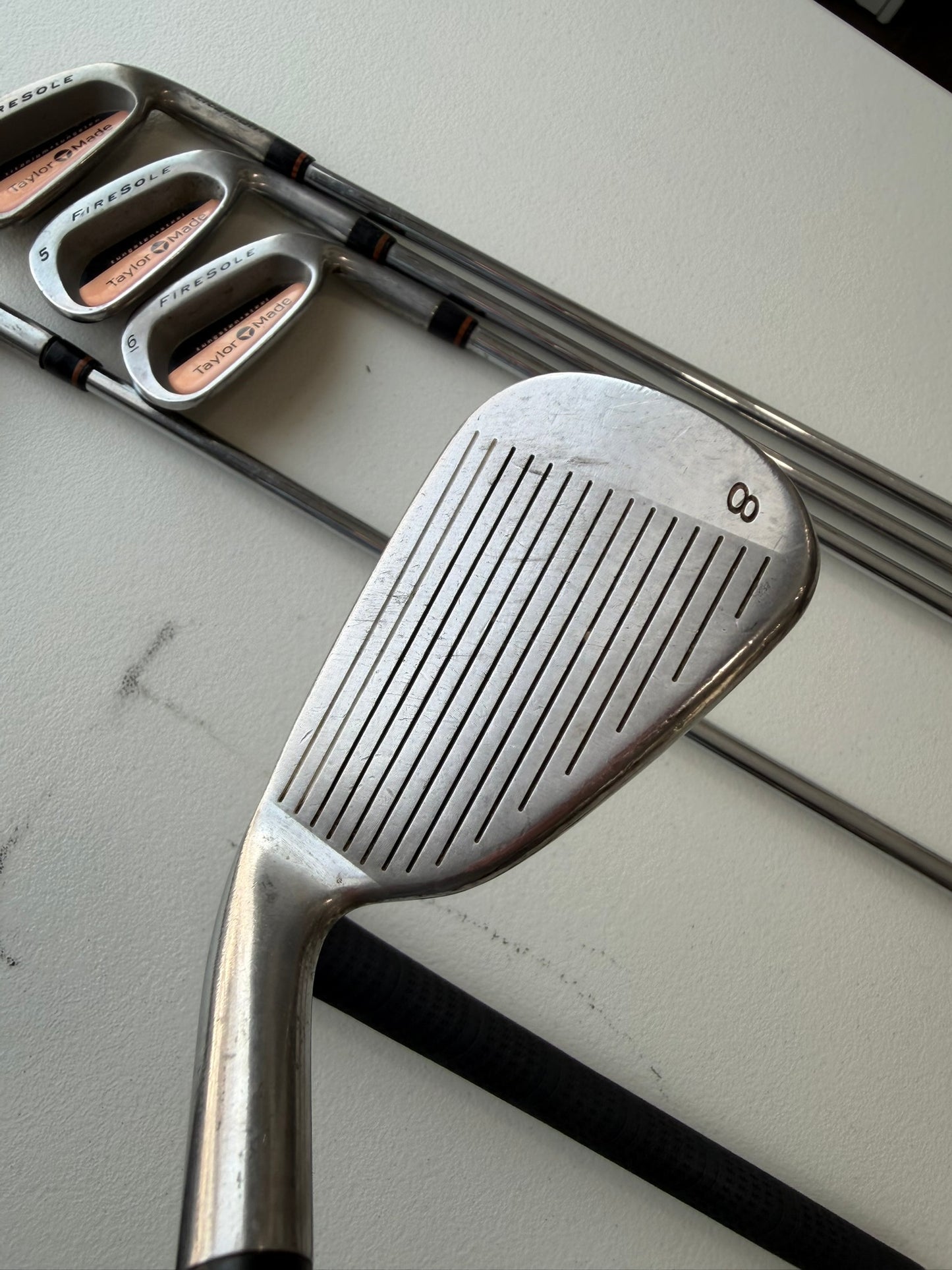 Photo of Taylormade Firesole Iron Set Regular Flex Rifle R-80