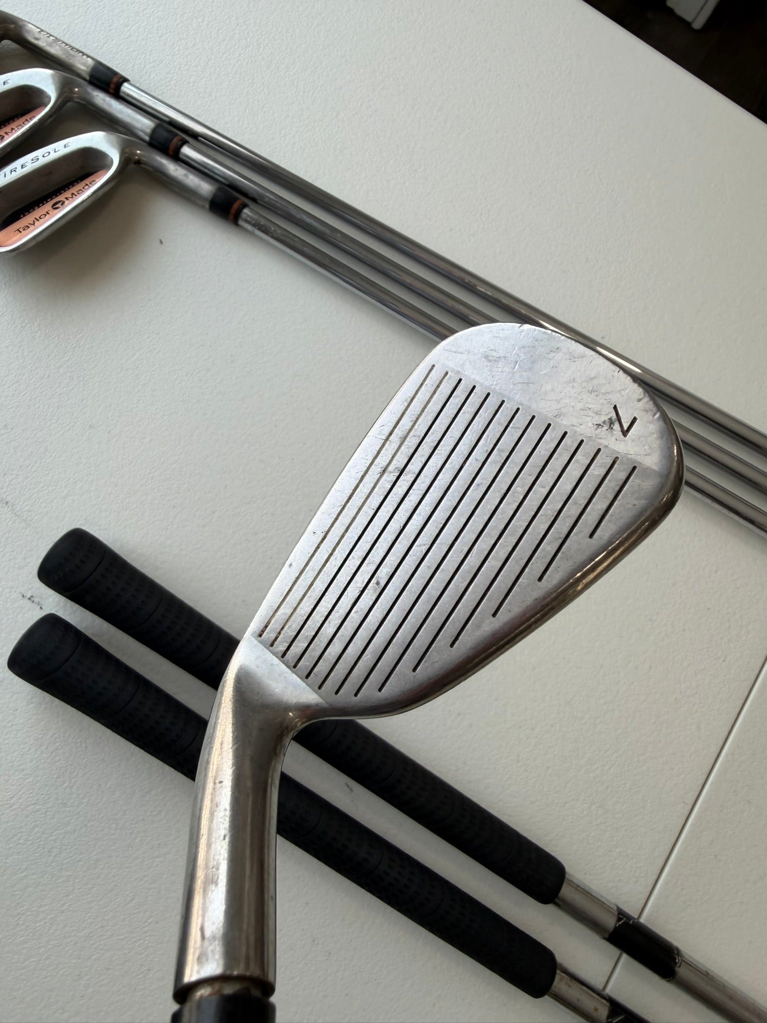 Photo of Taylormade Firesole Iron Set Regular Flex Rifle R-80