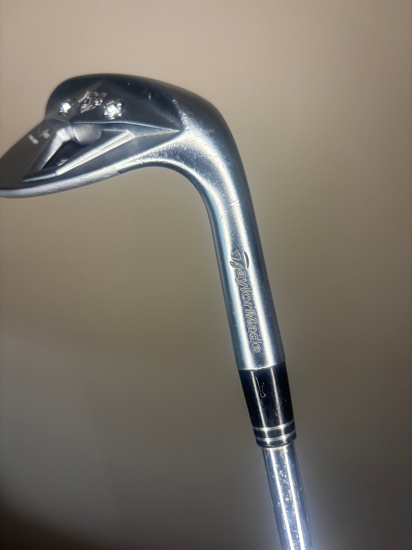 Taylormade Rac TP Z Groove Milled Gap Wedge 52° / 9 KBS Wedge Flex 35.75″ NICE