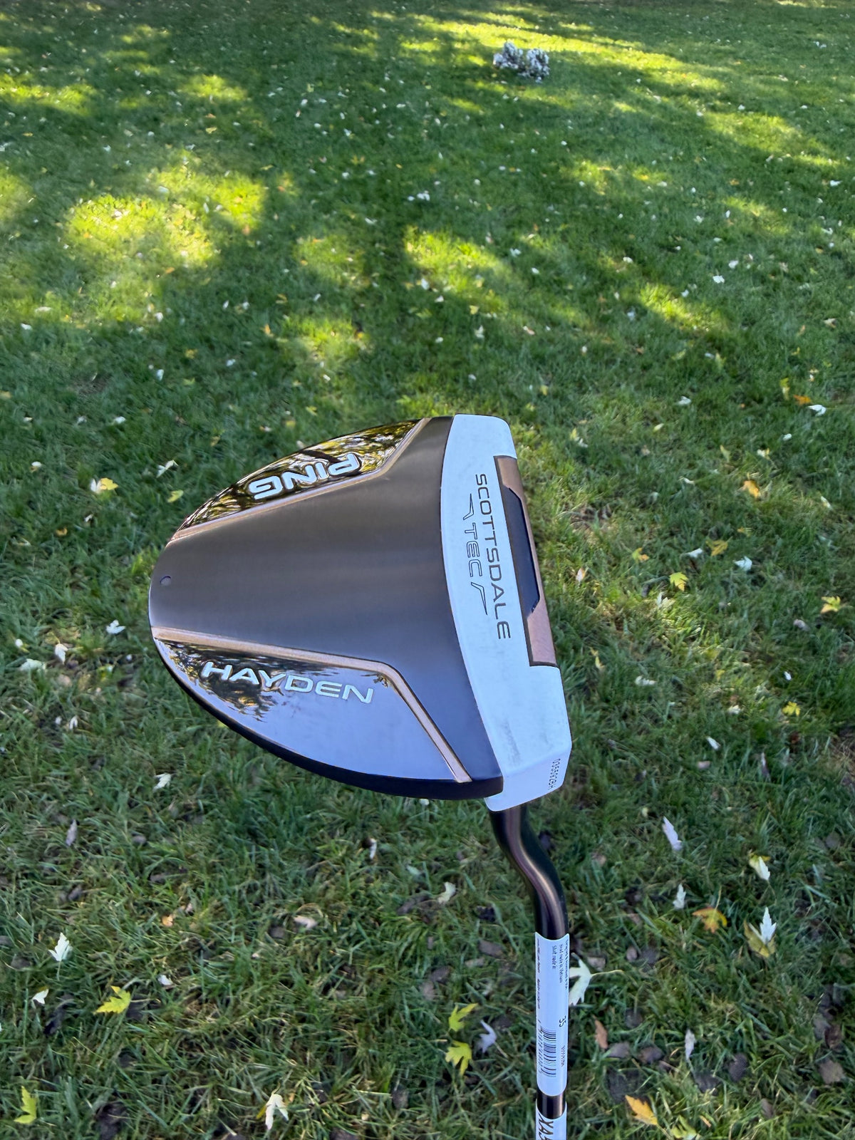 Ping Scottsdale TEC Hayden Putter Black Dot 35" +HC NICE