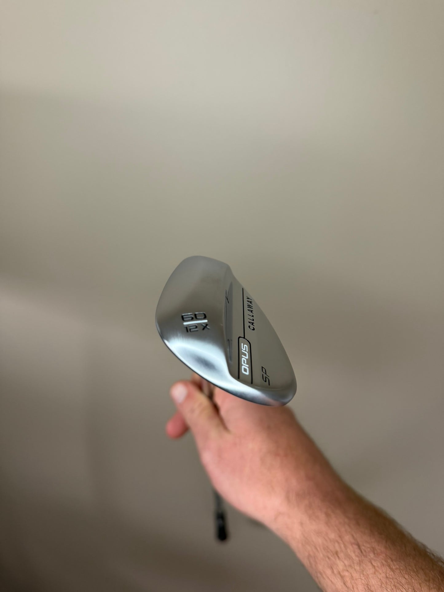 Photo of Callaway Opus SP Chrome Lob Wedge 60° Stiff Flex Tour Issue S200