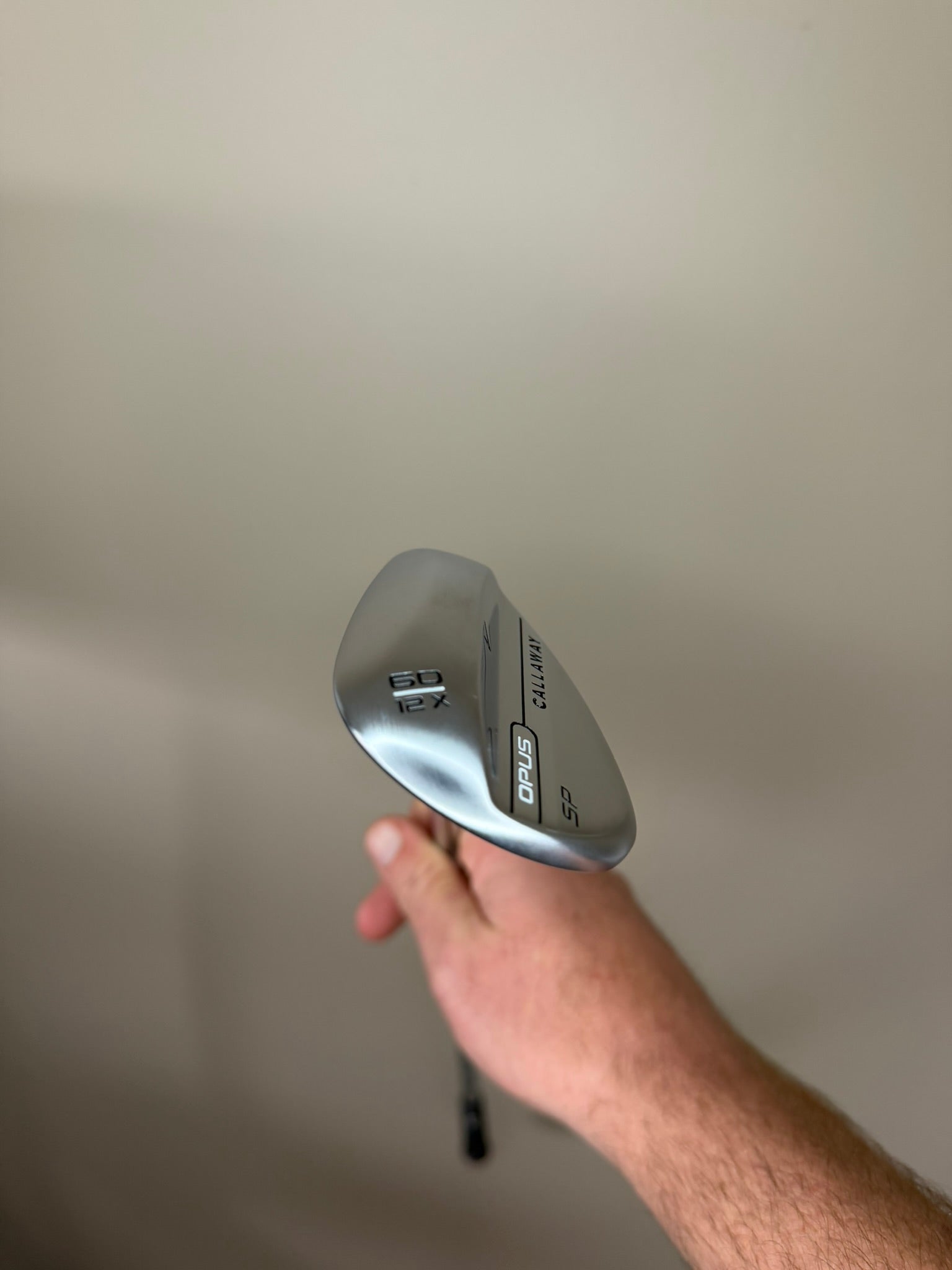 Photo of Callaway Opus SP Chrome Lob Wedge 60° Stiff Flex Tour Issue S200