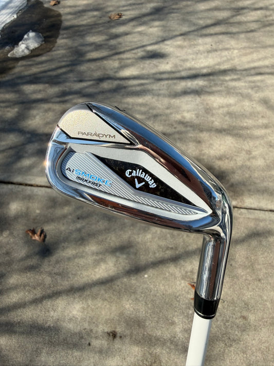 Photo of Callaway Paradym Ai Smoke Max Fast 7-Iron Ladies Flex Eldio 40