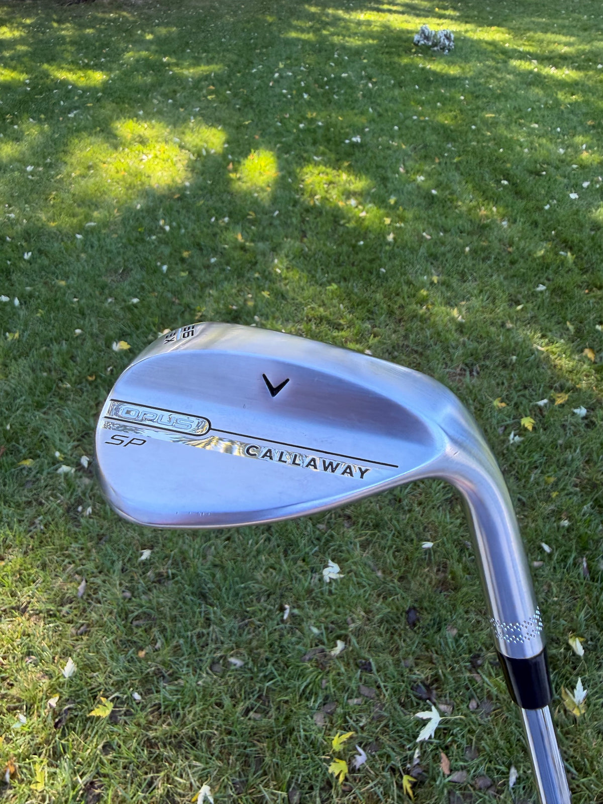 Callaway Opus SP Chrome Sand Wedge 56° / 12 DG S200 Stiff Flex 35.25" NICE
