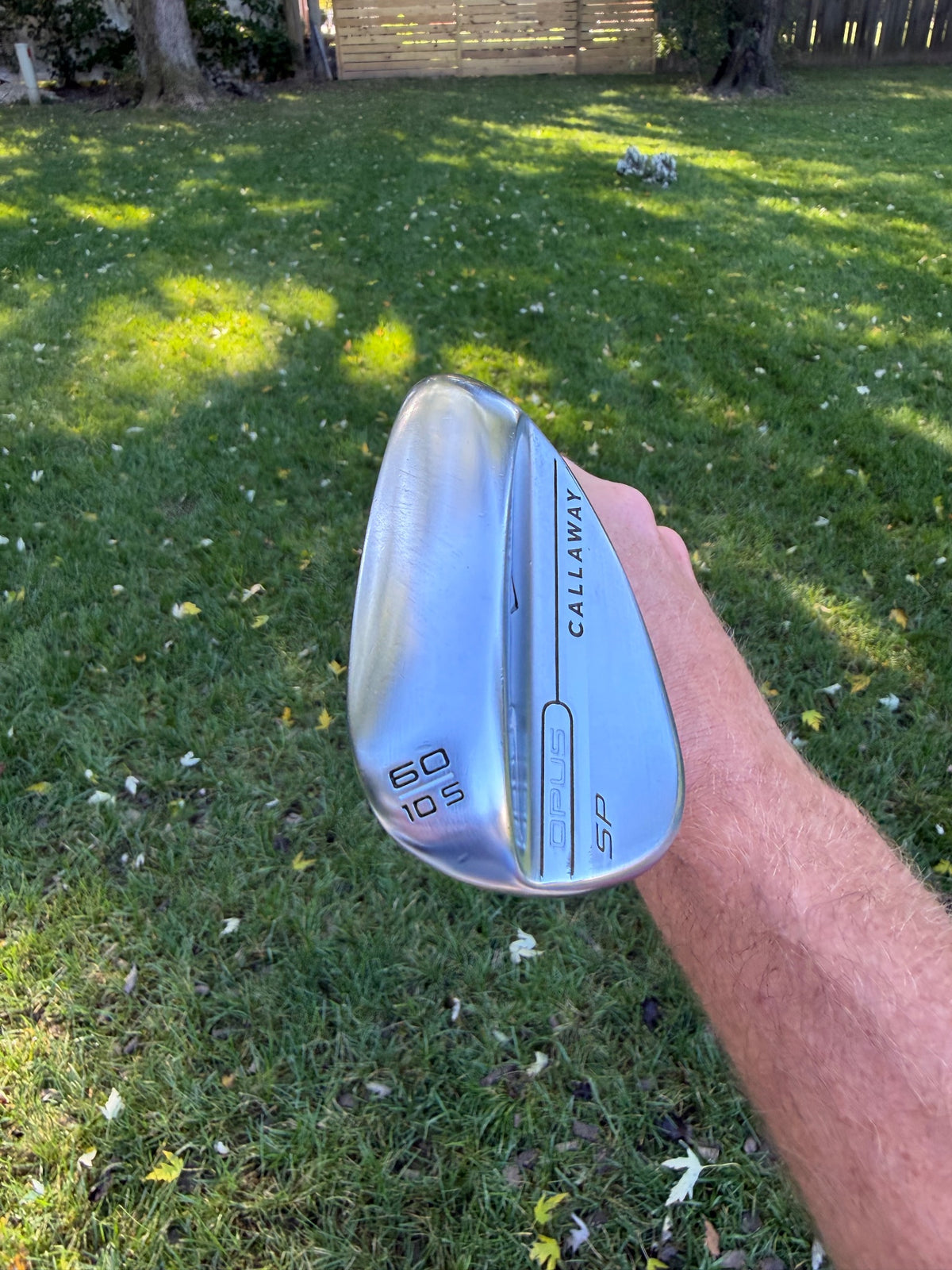Callaway Opus SP Chrome Lob Wedge 60° / 10 DG S200 Stiff Flex 35" NICE — photo 4