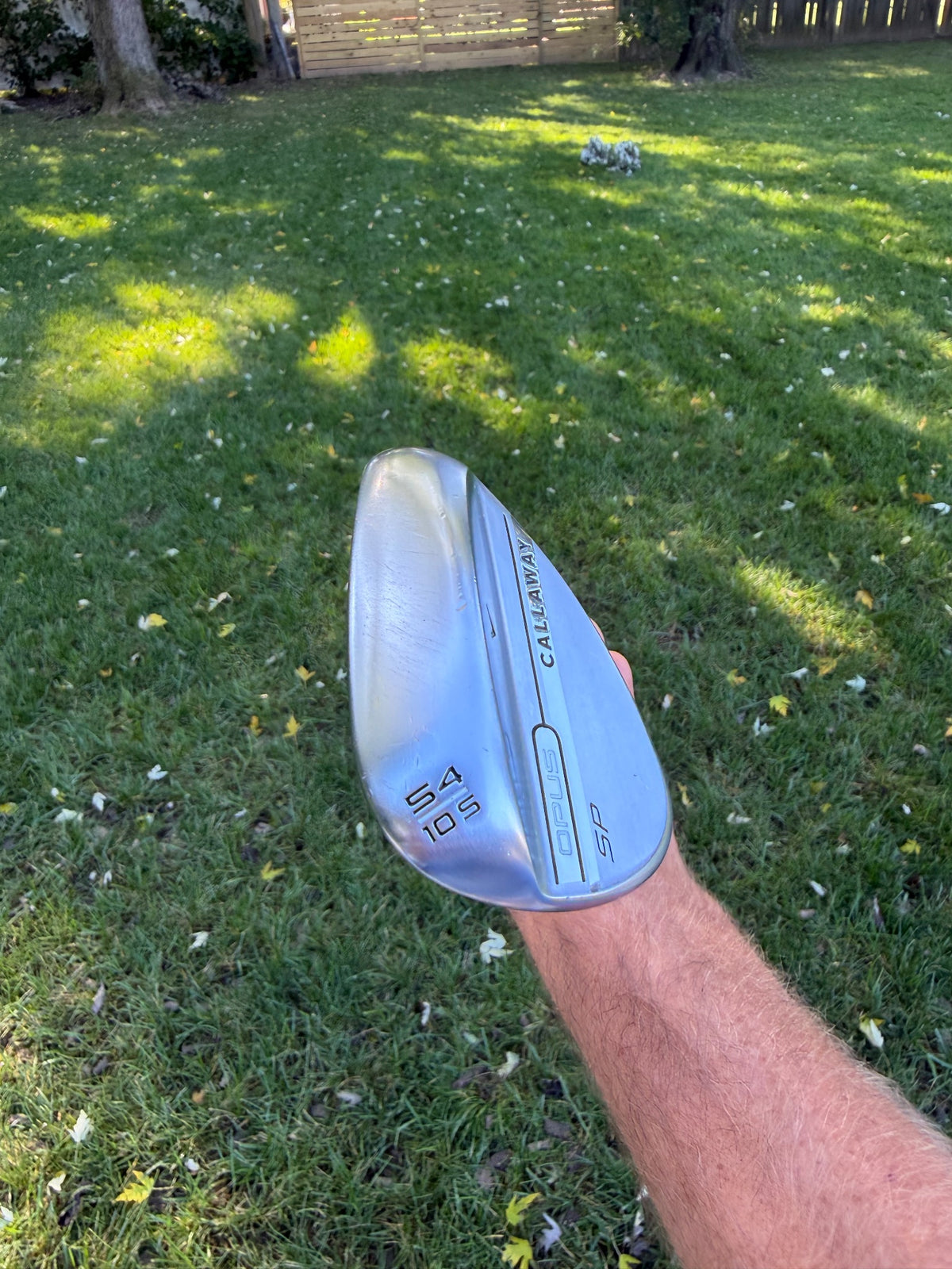 Callaway Opus SP Chrome Sand Wedge 54° / 10 DG S200 Stiff Flex 35.25" NICE — photo 4