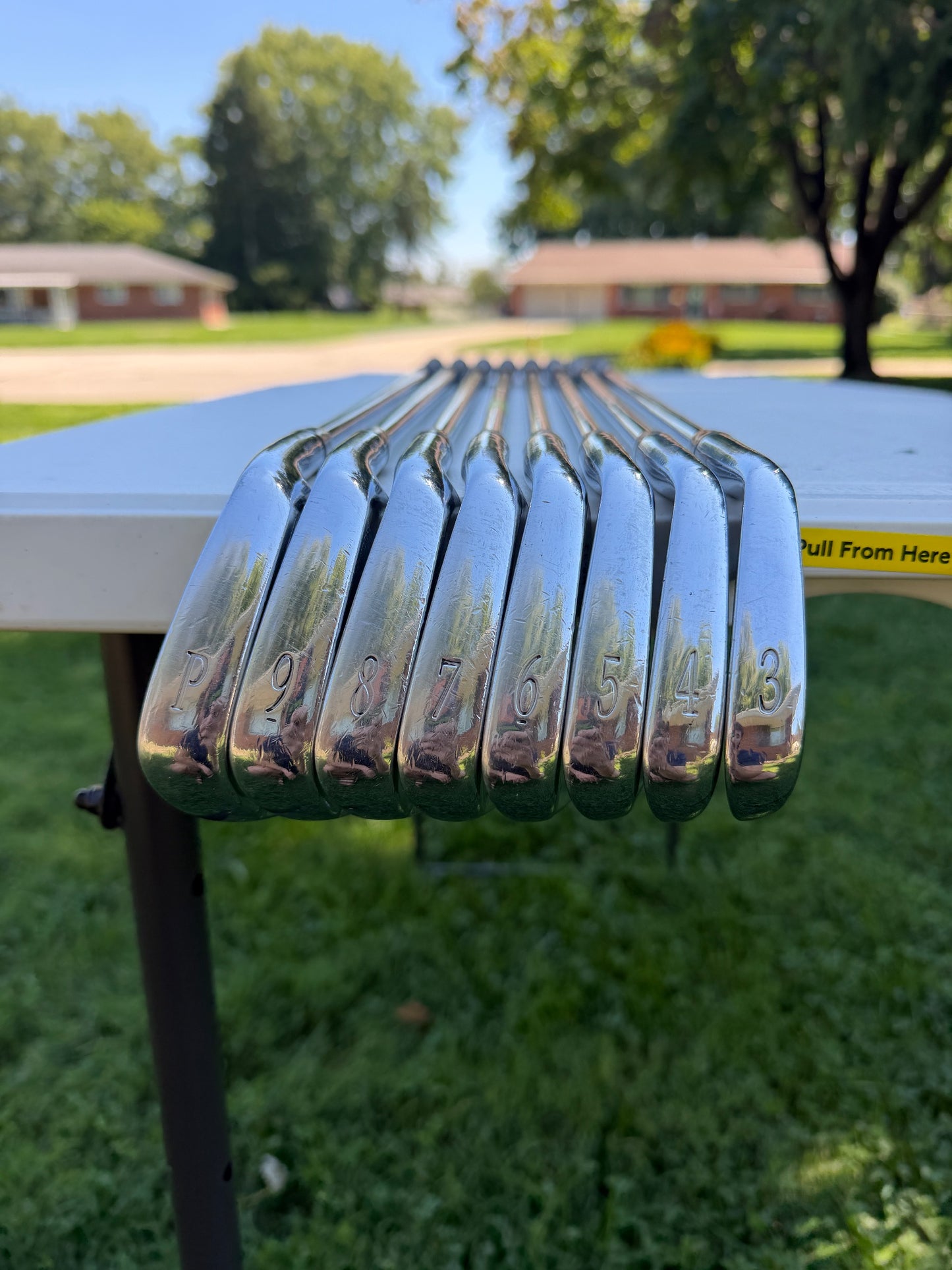 Mizuno MP 33 Iron Set 3-PW FCM Rifle Flighted Stiff Flex +1/4" — photo 12