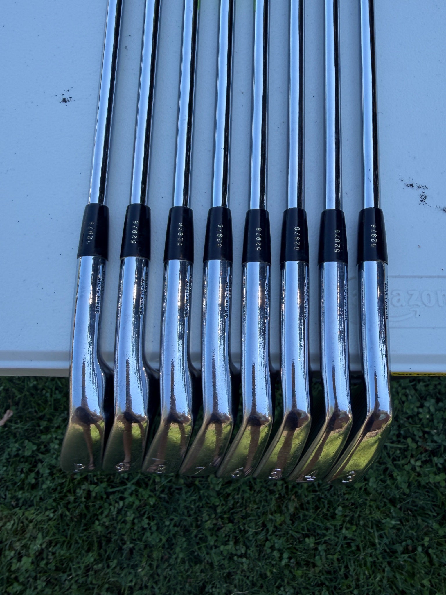 Mizuno MP 33 Iron Set 3-PW FCM Rifle Flighted Stiff Flex +1/4" — photo 13