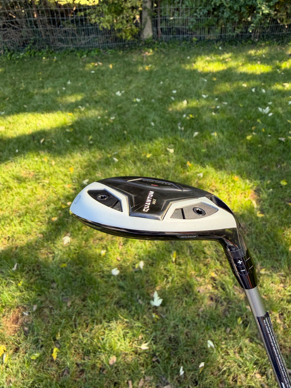 Callaway Quantum Max 4 Hybrid 21° Denali Silver Regular Flex 40" +HC NICE — photo 5