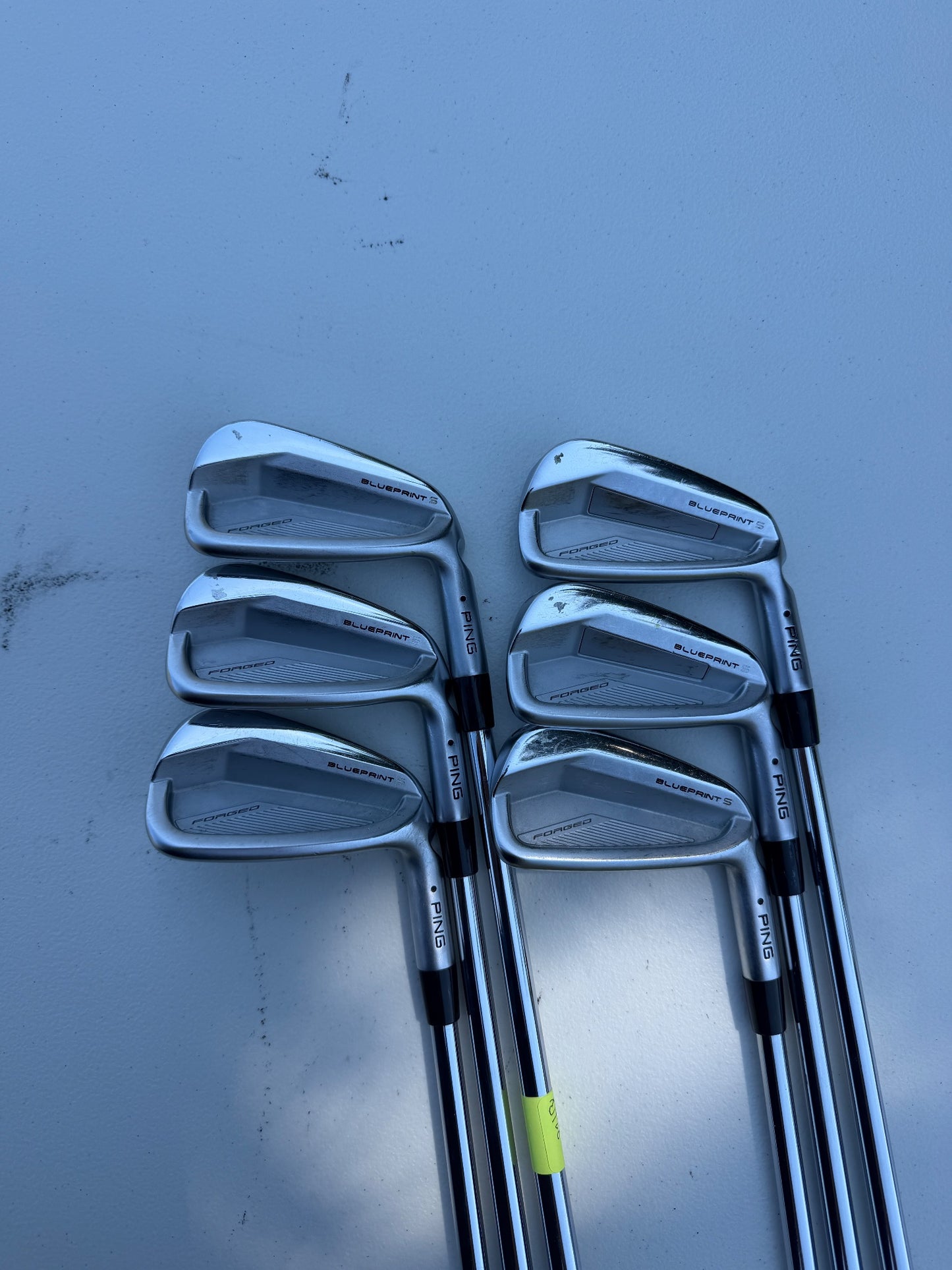 Ping Blueprint S Iron Set 4-9 Black Dot Project X Rifle Extra Stiff Flex +1/4"