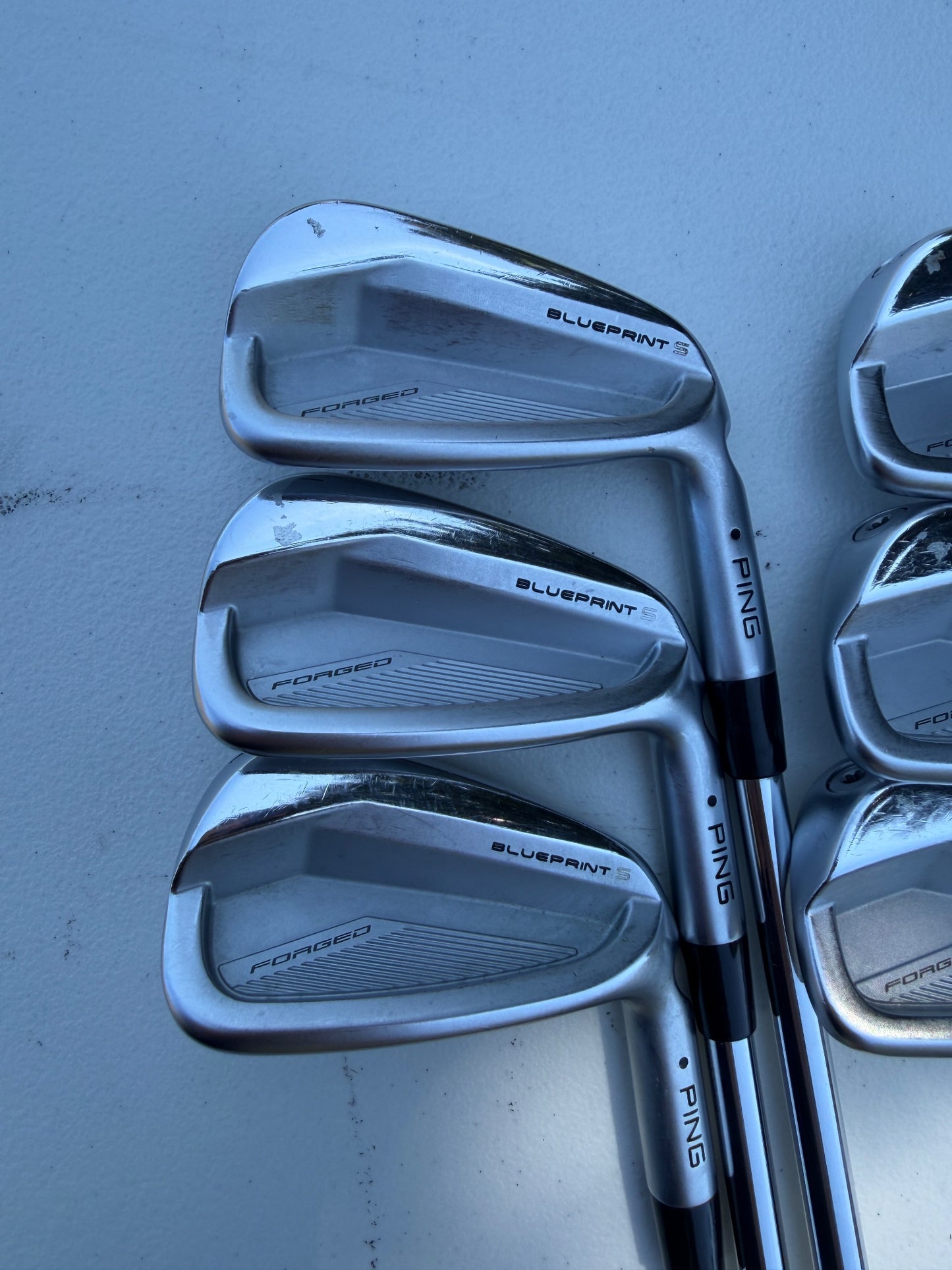 Ping Blueprint S Iron Set 4-9 Black Dot Project X Rifle Extra Stiff Flex +1/4" — photo 2