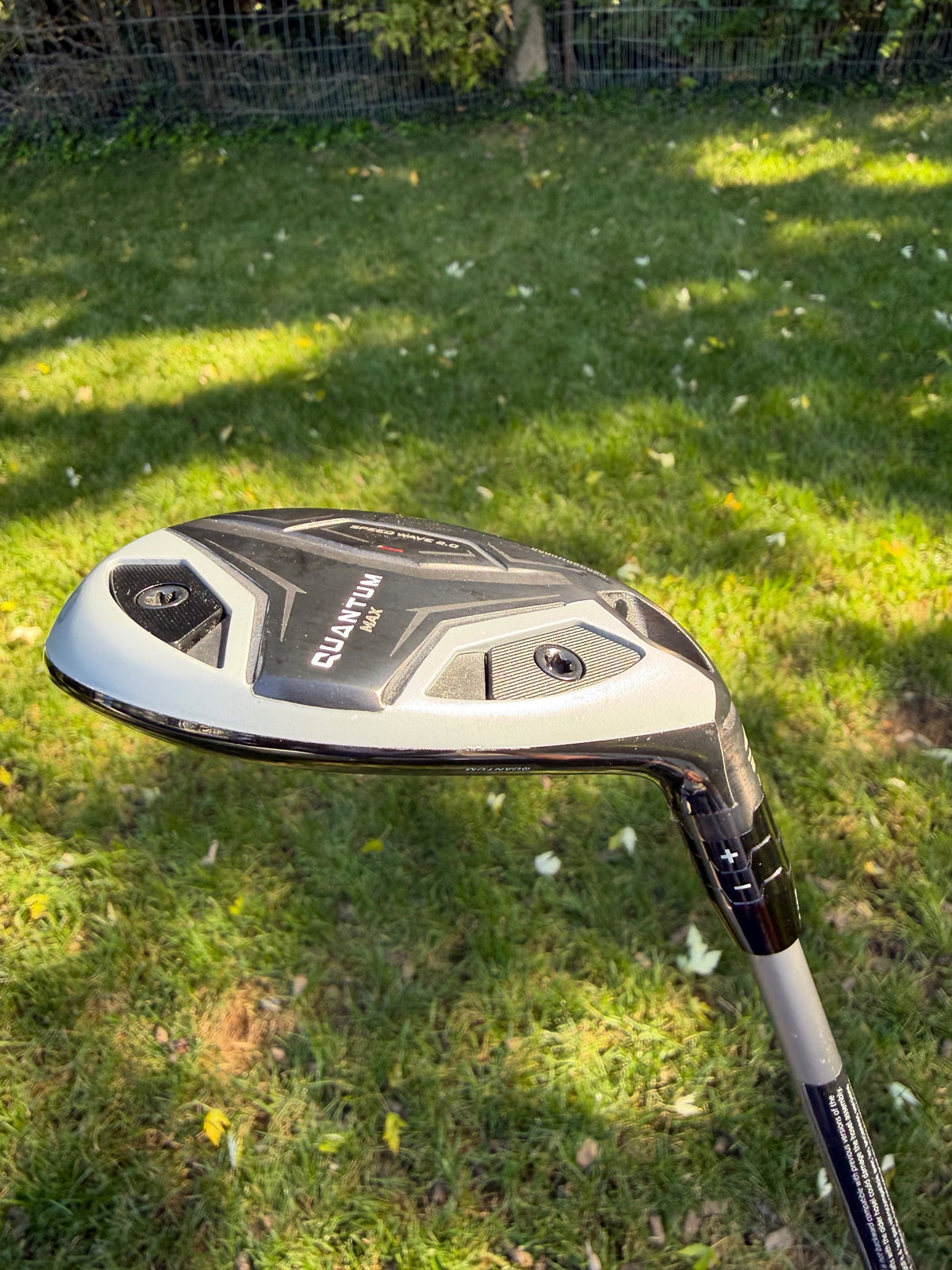 Callaway Quantum Max 4 Hybrid 21° Denali Silver Stiff Flex 40" +HC MINT — photo 5