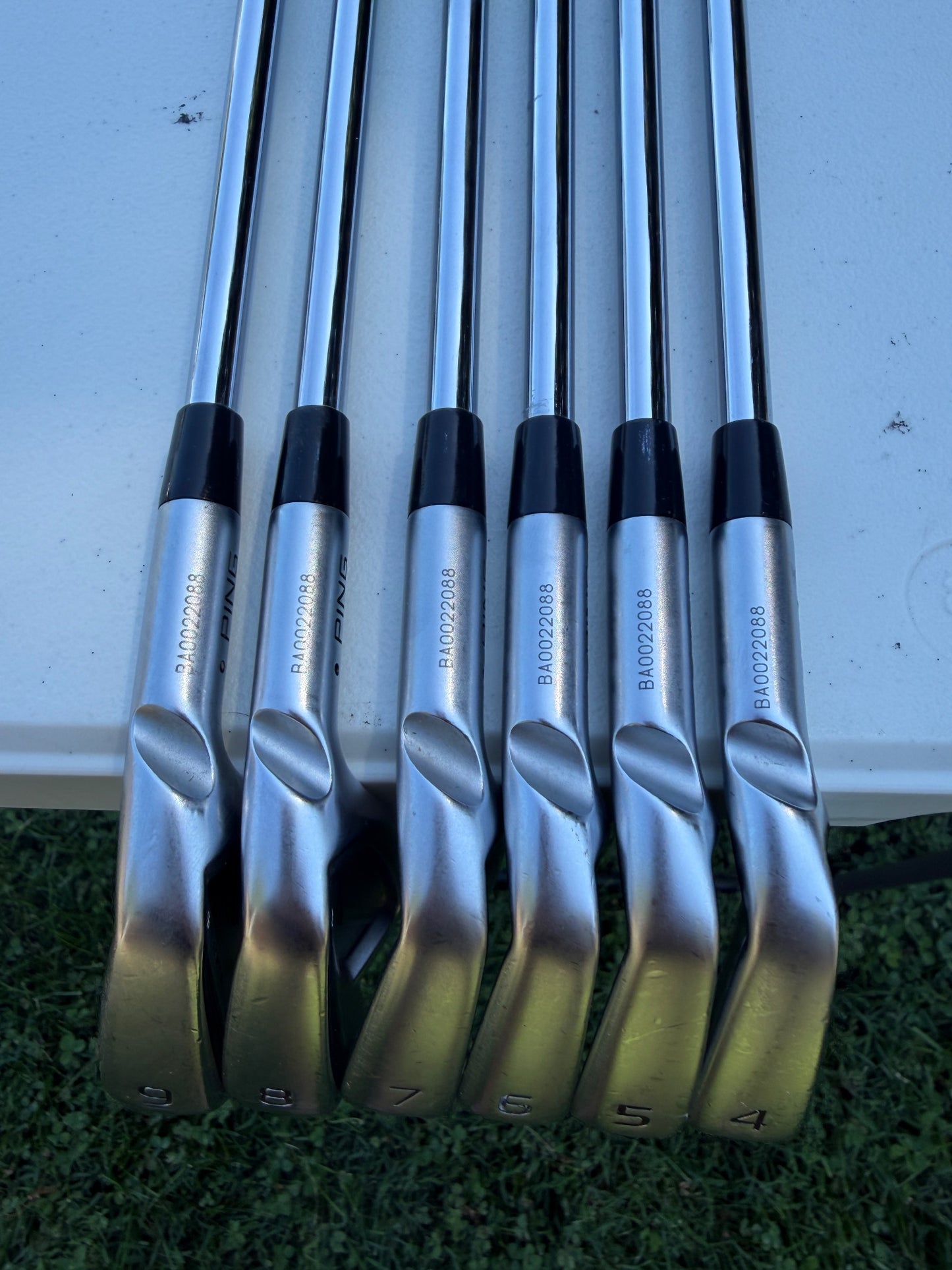 Ping Blueprint S Iron Set 4-9 Black Dot Project X Rifle Extra Stiff Flex +1/4" — photo 11