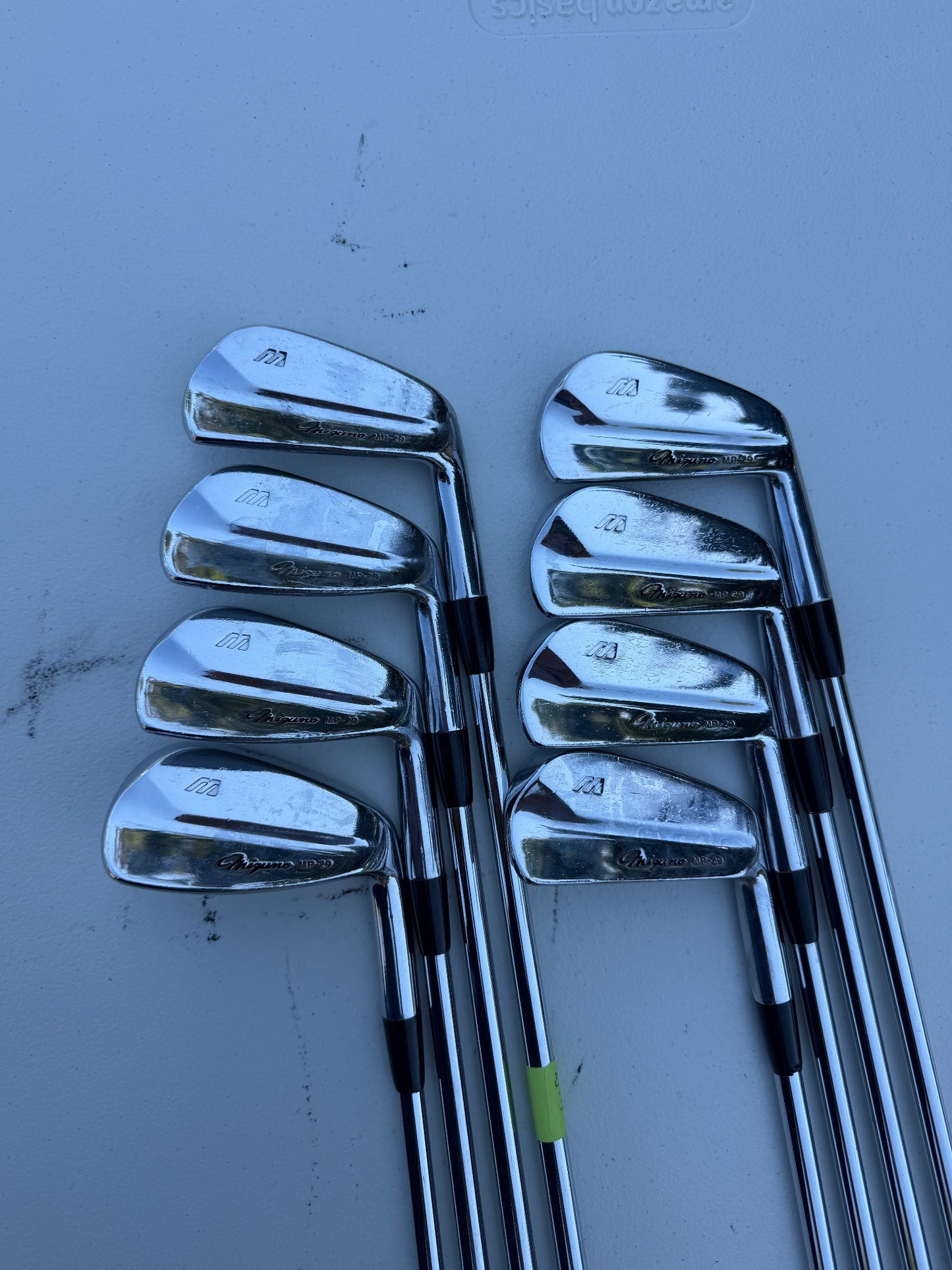 Mizuno MP 29 Iron Set 3-PW Precision Rifle Flighted Stiff Flex +1/4"