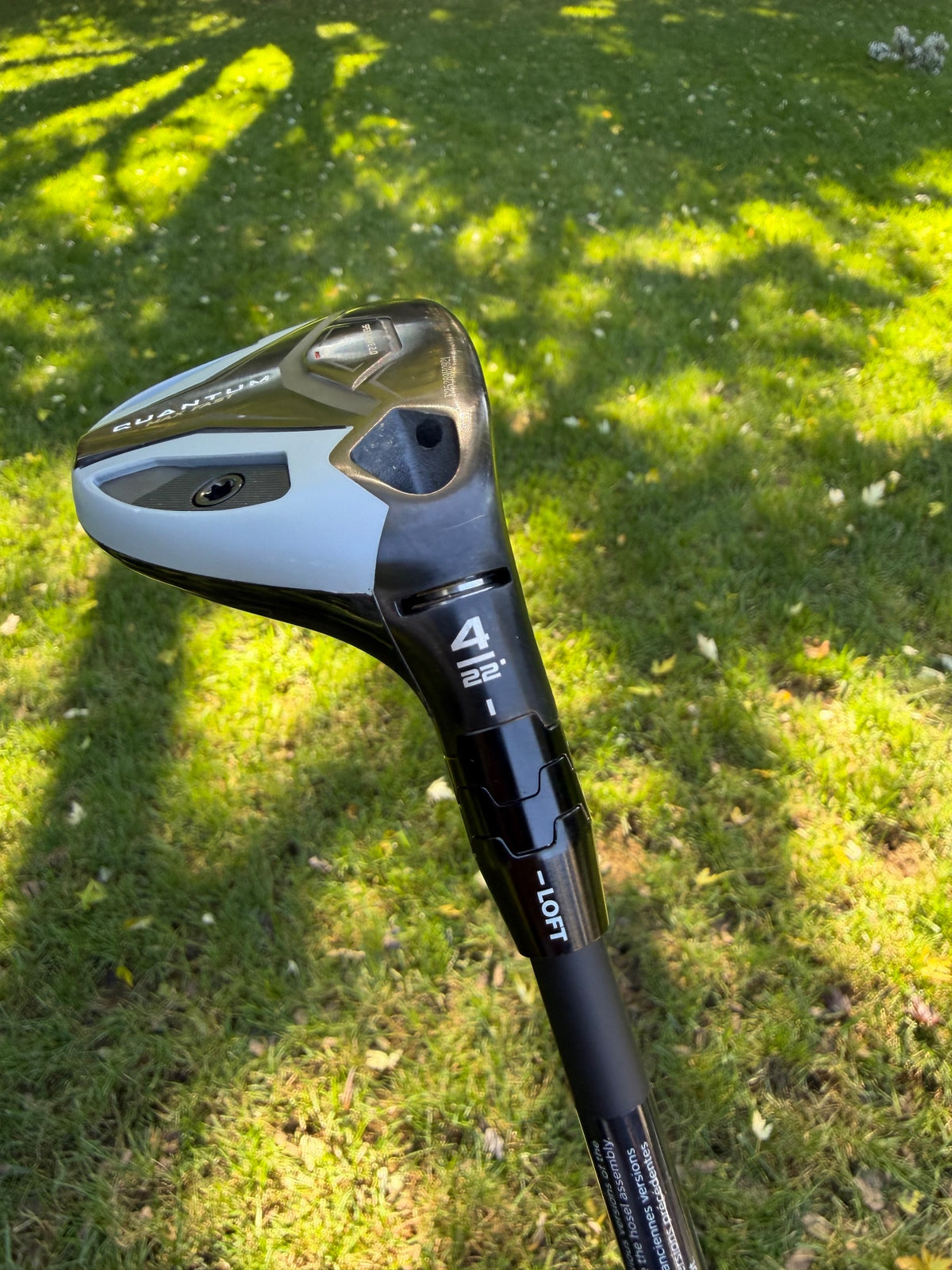 Callaway Quantum Max Fast 4 Hybrid 22° Vanquish R2 Senior Flex 40" +HC MINT — photo 4