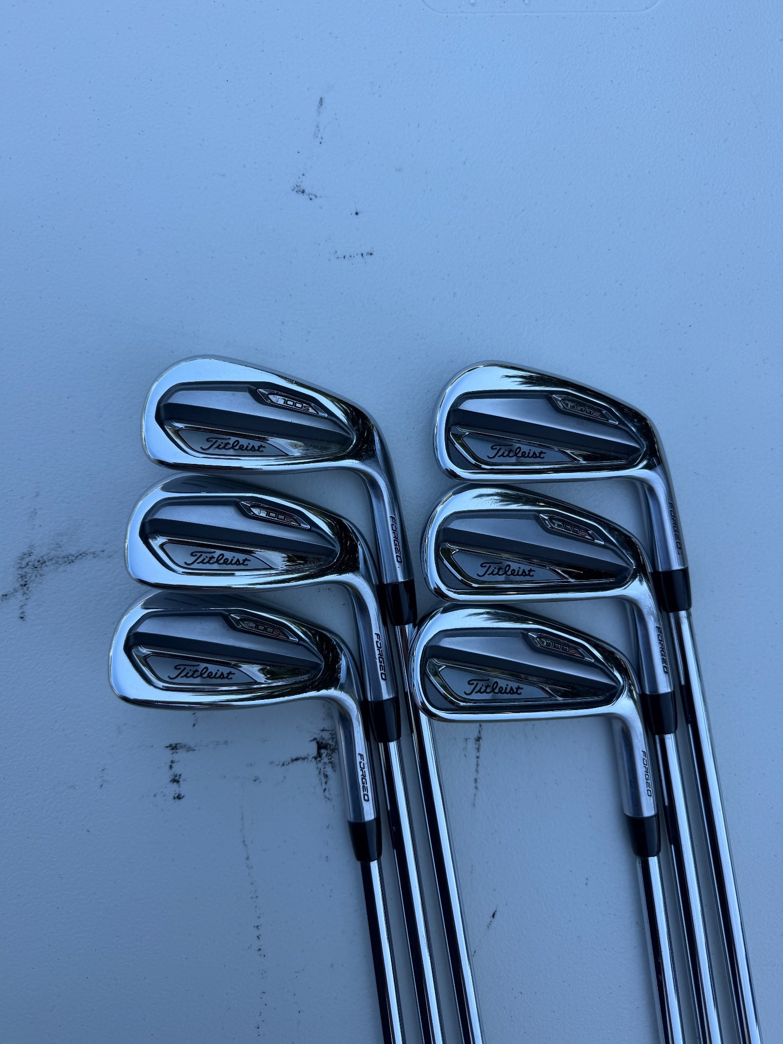 Titleist T100S Iron Set 5-PW NS Pro 950 GH Neo SR Flex Regular Flex +1/2" NICE