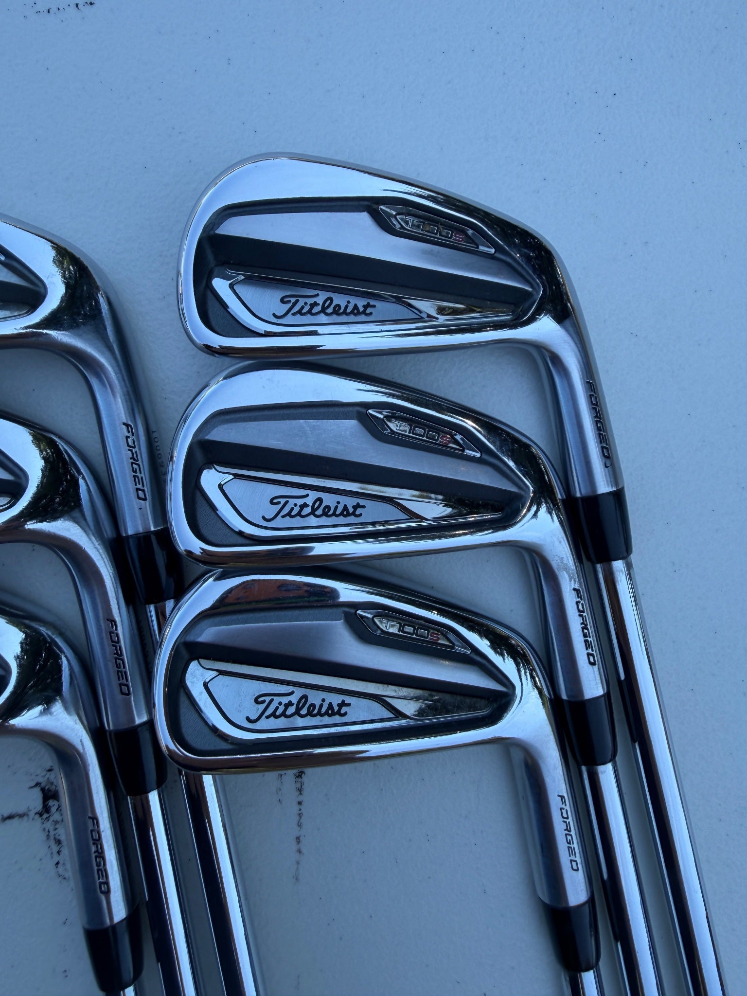Titleist T100S Iron Set 5-PW NS Pro 950 GH Neo SR Flex Regular Flex +1/2" NICE — photo 3