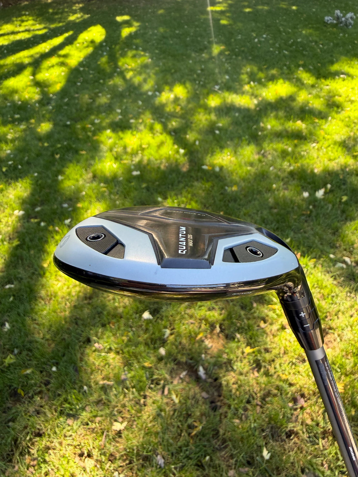 Callaway Quantum Max OS 4 Hybrid 20° Denali Silver Regular Flex 40" +HC NICE — photo 5