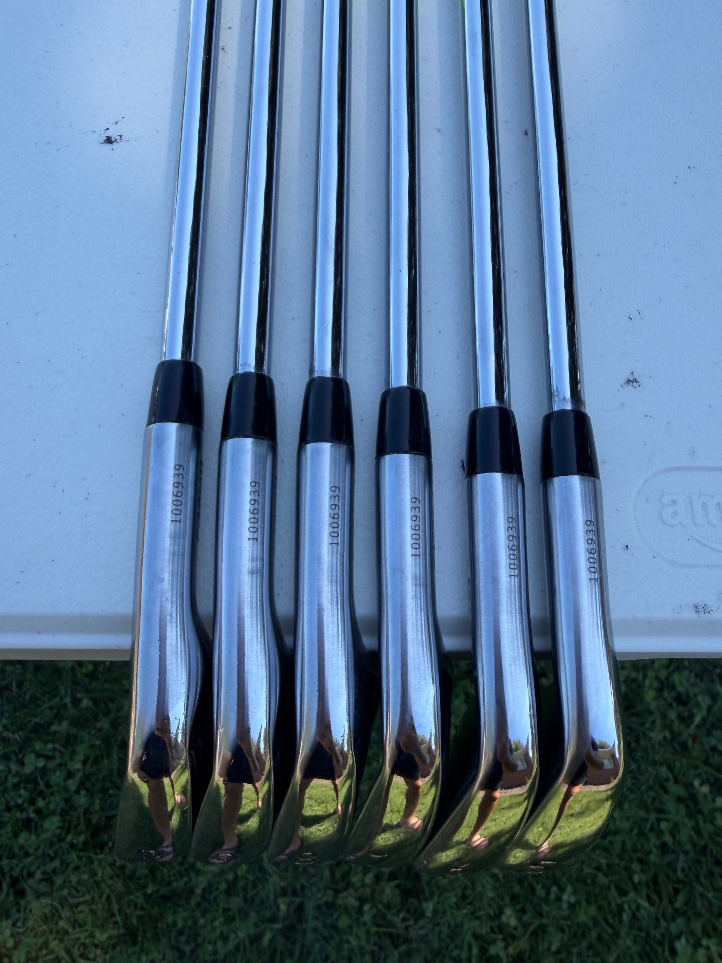 Titleist T100S Iron Set 5-PW NS Pro 950 GH Neo SR Flex Regular Flex +1/2" NICE — photo 11
