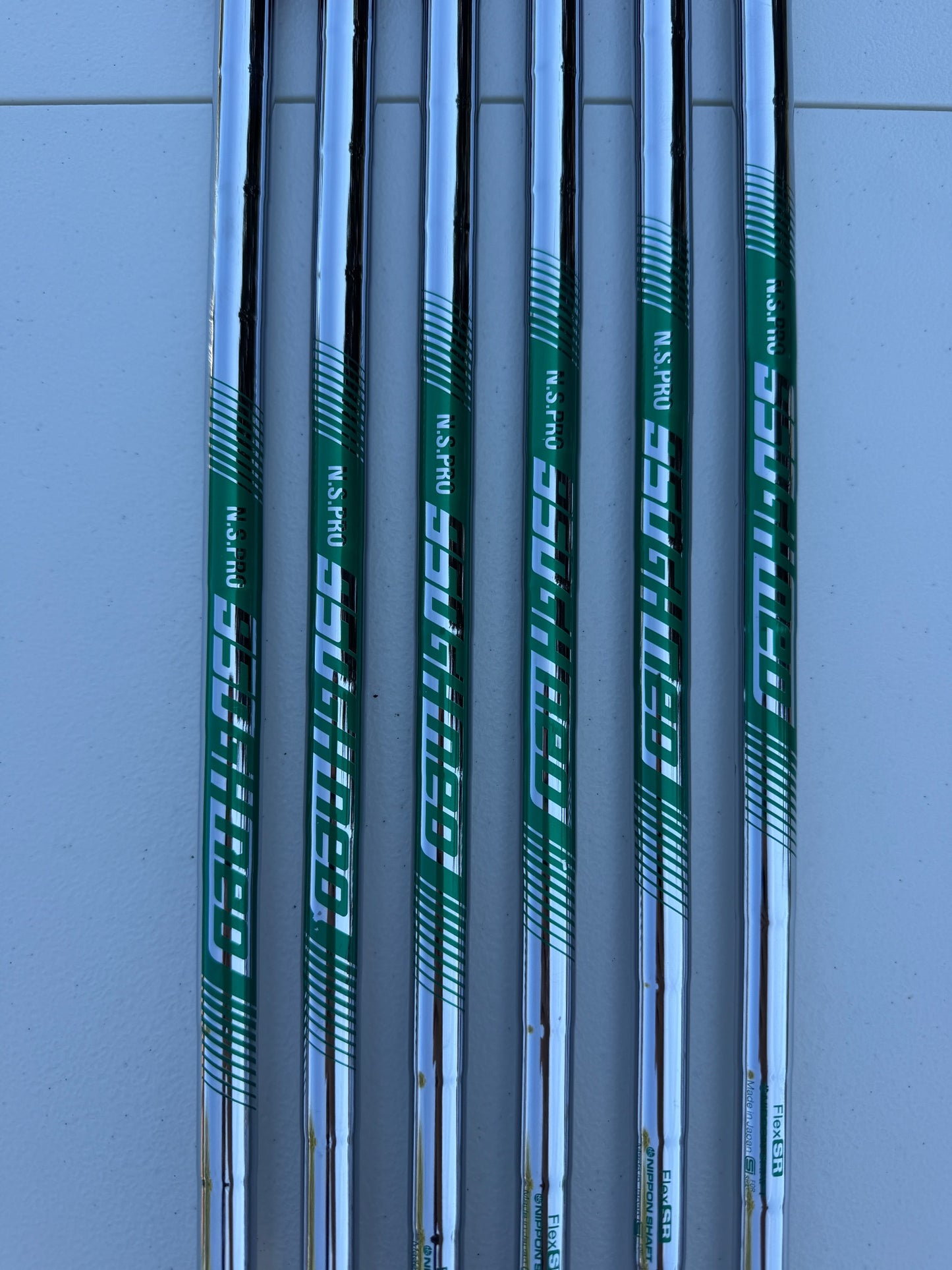 Titleist T100S Iron Set 5-PW NS Pro 950 GH Neo SR Flex Regular Flex +1/2" NICE — photo 12