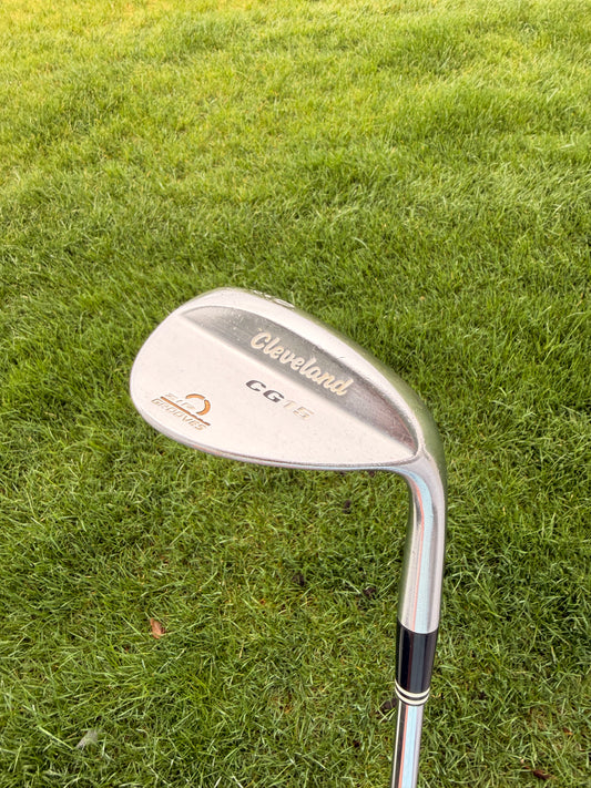 Cleveland CG15 Satin Chrome Wedge 60° / 12 Stock Wedge Flex 35.5″ NICE