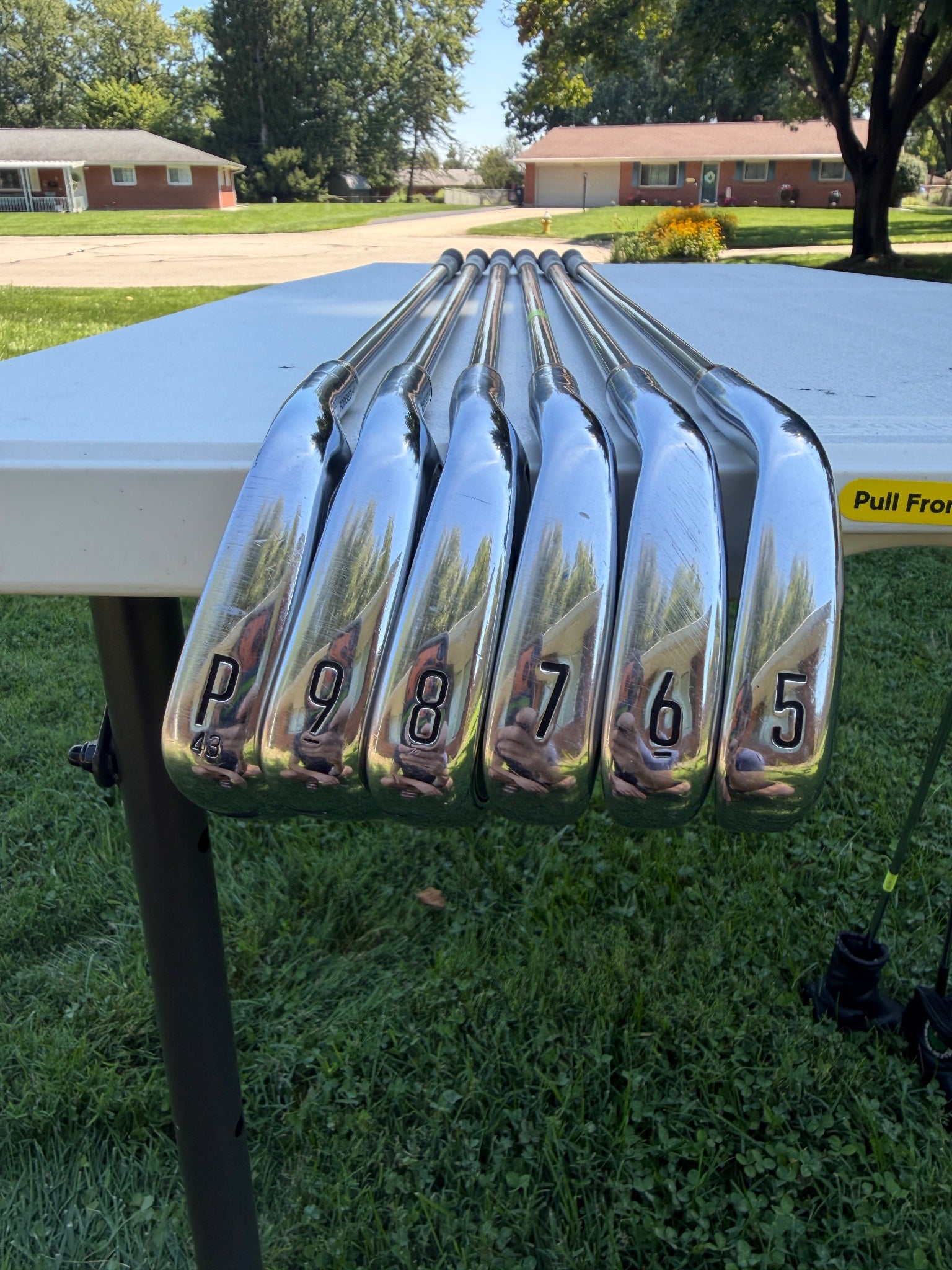 Titleist 2021 T200 Iron Set 5-PW SteelFiber i80 Regular Flex +3/4" NICE — photo 10