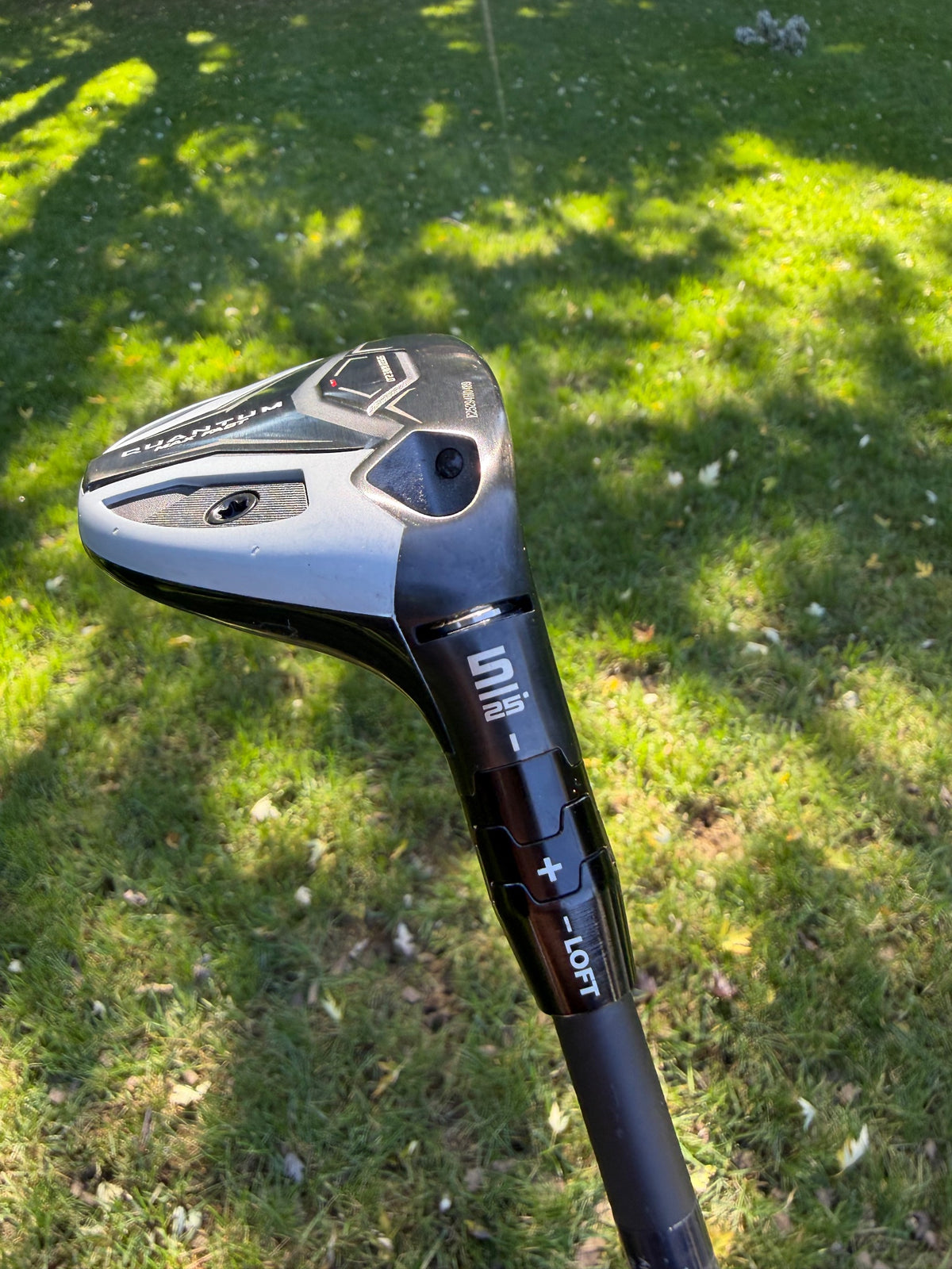 Callaway Quantum Max Fast 5 Hybrid 25° Vanquish R2 Senior Flex 39.5" +HC MINT — photo 4