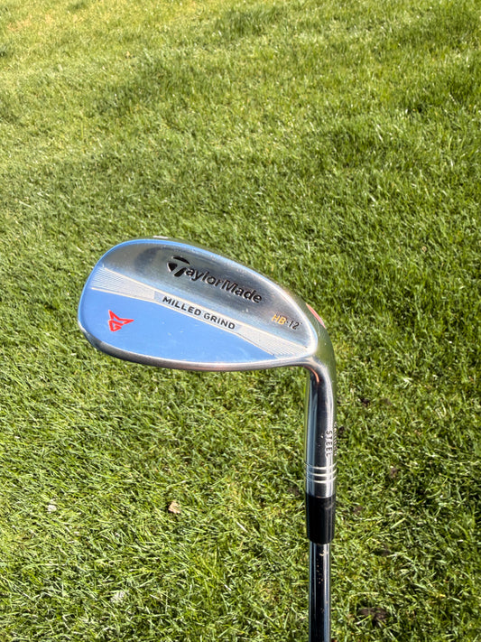 Photo of TaylorMade Milled Grind Satin Chrome Wedge 58° Wedge Flex Dynamic Gold