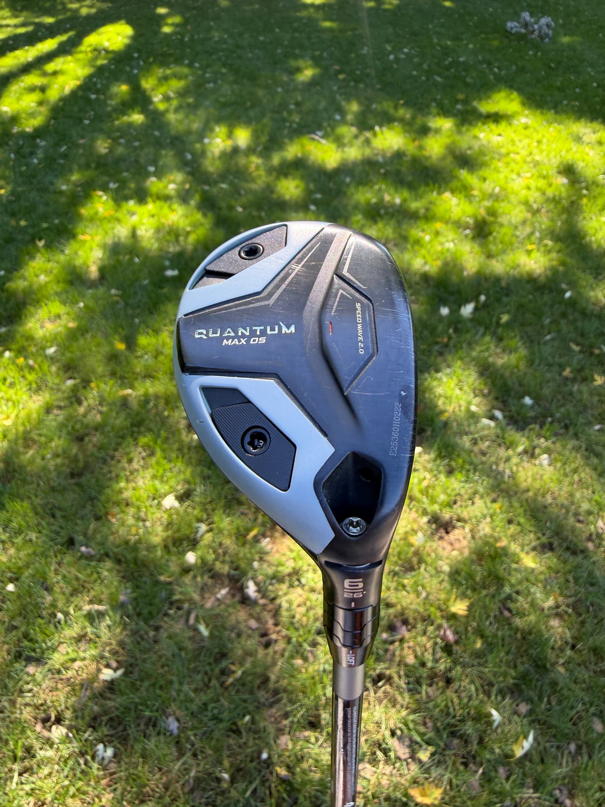 Callaway Quantum Max OS 6 Hybrid 26° Denali Silver Regular Flex 38.75" +HC NICE — photo 2