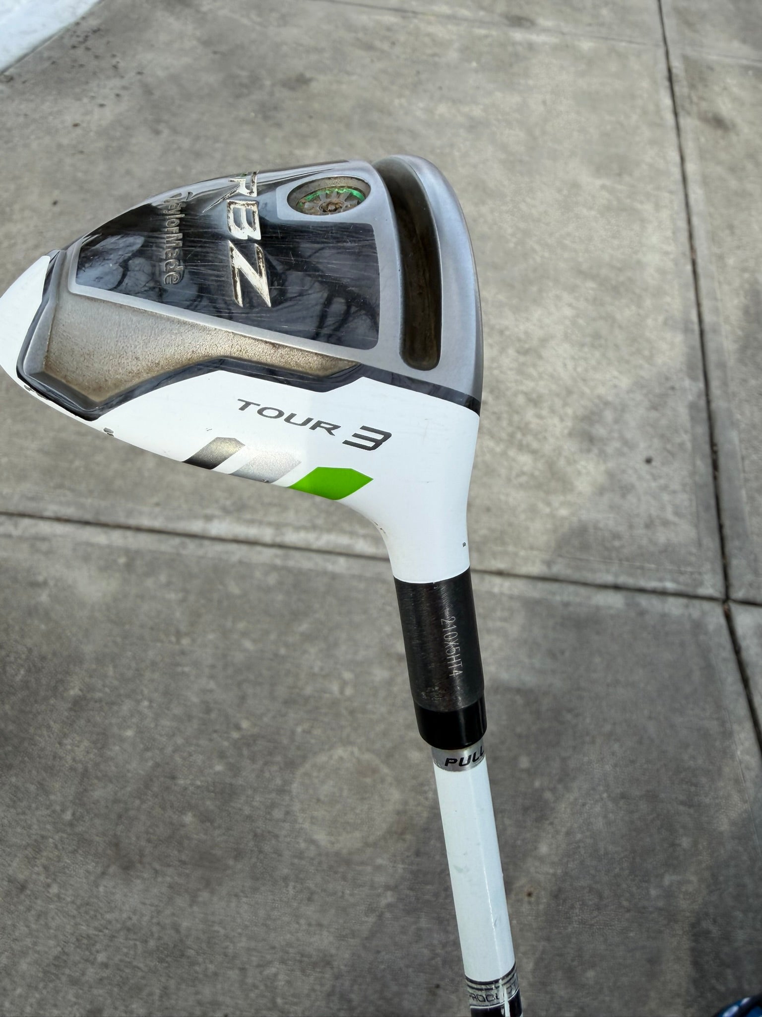 Photo of Taylormade Rocketballz Tour 3-Wood 14.5° Stiff Flex Matrix Ozik