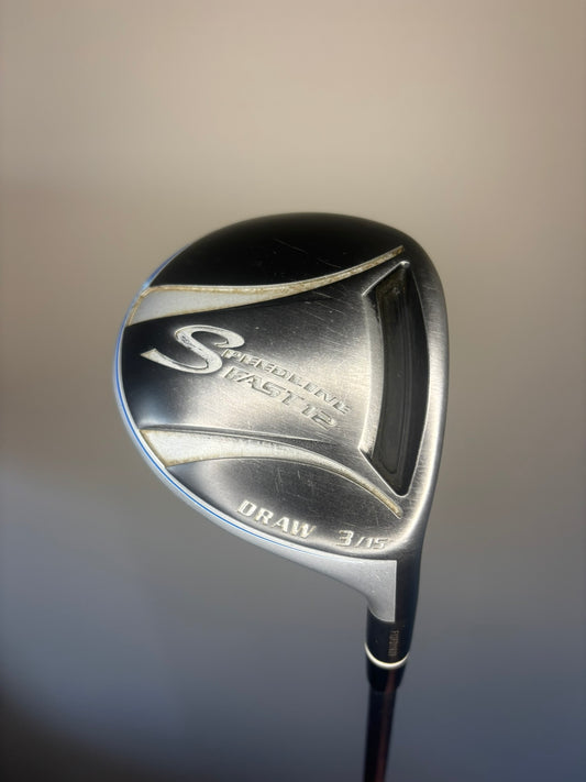 Photo of Adams Speedline Fast 12 Draw 3-Wood 15° Seniors Flex Prolaunch Blue 65Fw