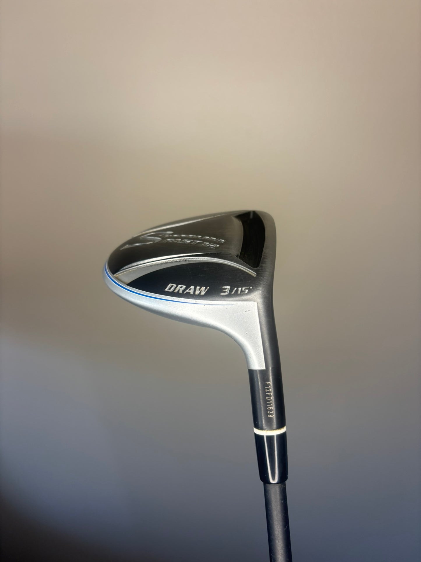 Photo of Adams Speedline Fast 12 Draw 3-Wood 15° Seniors Flex Prolaunch Blue 65Fw